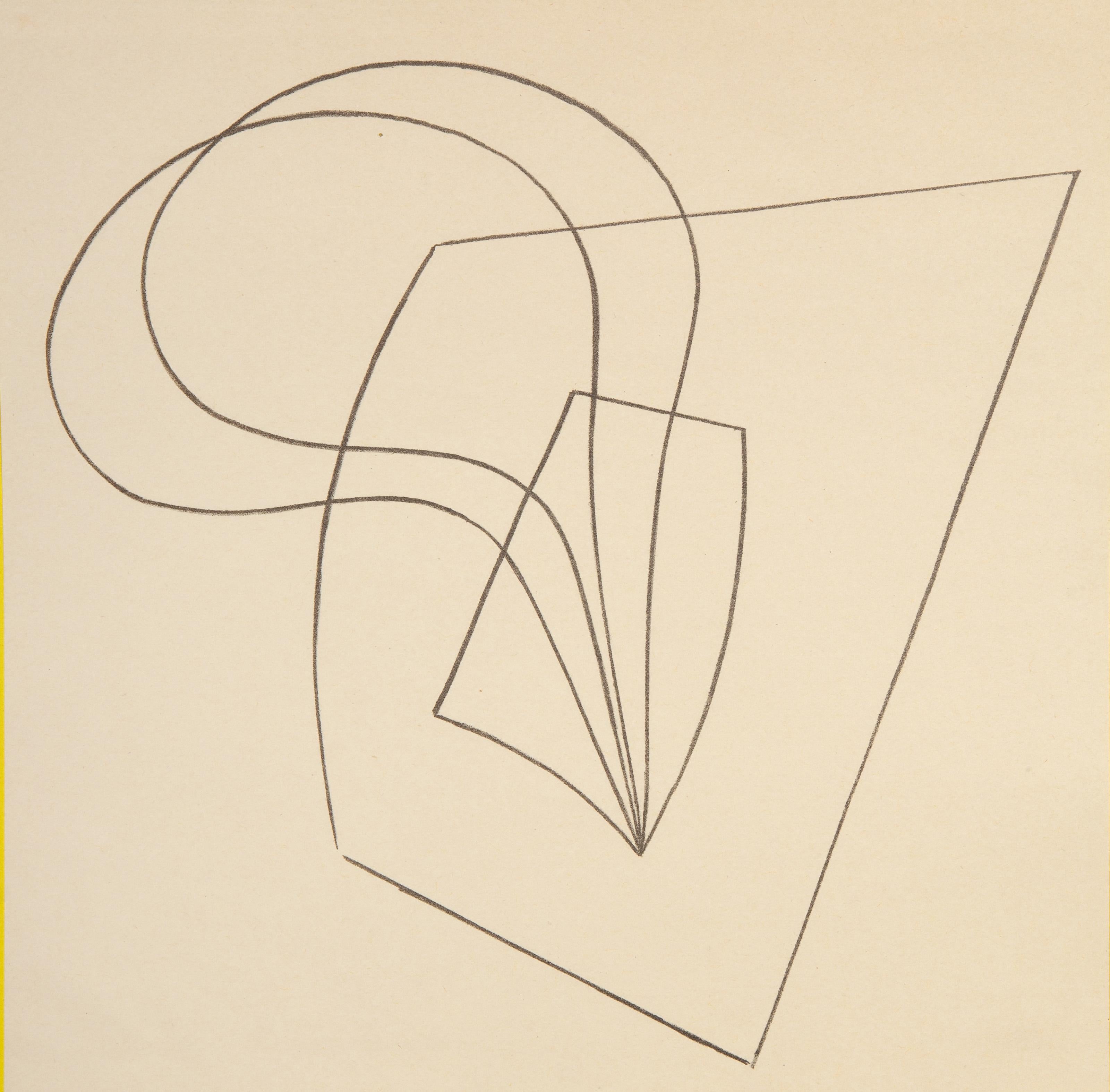Klipstein & Kornfeld Exhibition, Abstract Lithograph on Poster by Jean Arp For Sale 1