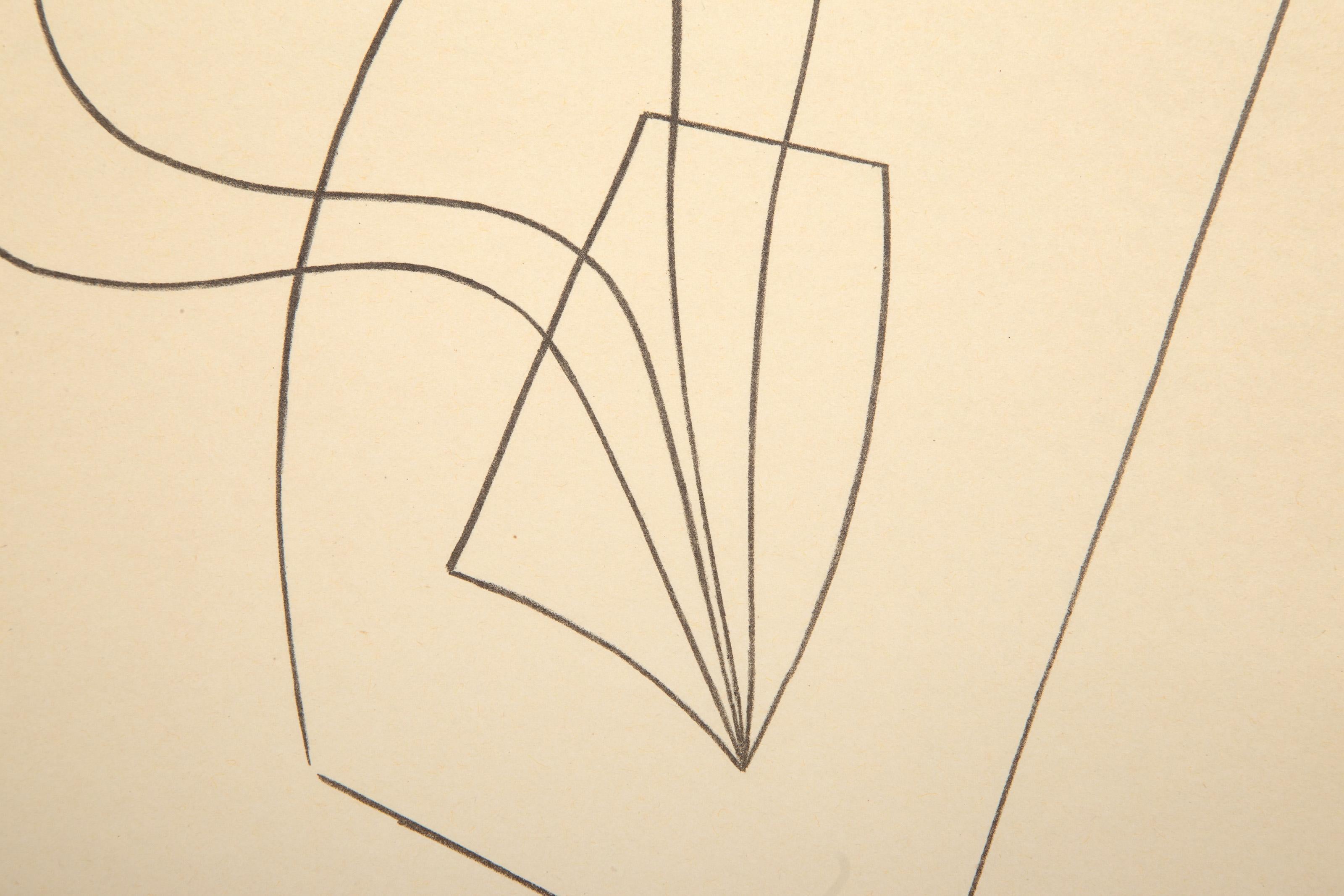 Klipstein & Kornfeld Exhibition, Abstract Lithograph on Poster by Jean Arp For Sale 3