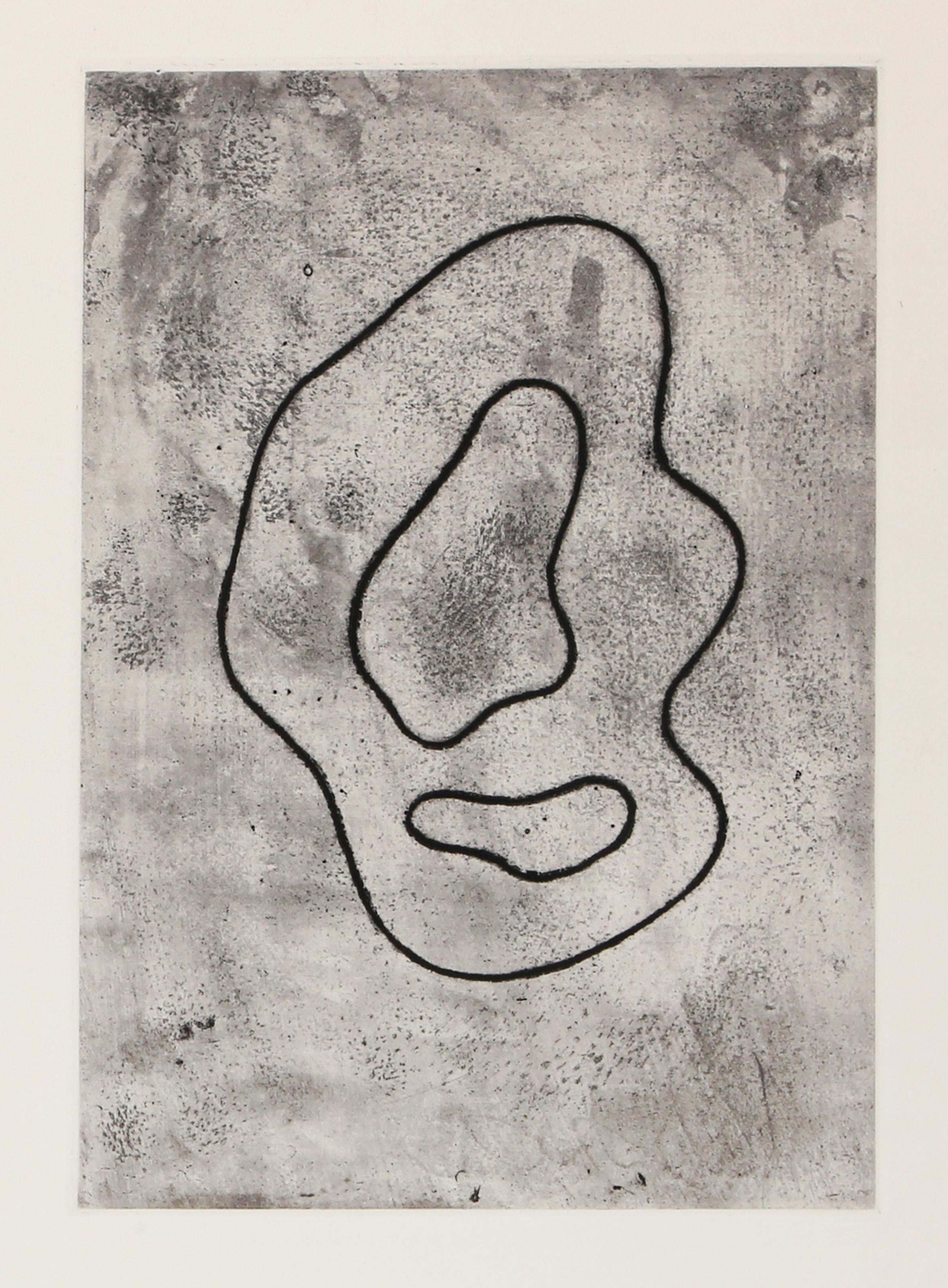 Jean Arp, French (1886 - 1966) - Une Onde Blanche, Portfolio:  Vers Le Blanc Infini, Year:  1960, Medium:  Etching on BFK Rives, Edition:  349/499, Image Size:  9.5 x 6.75 inches, Size:  15 x 11 in. (38.1 x 27.94 cm), Printer:  George LeBlanc,