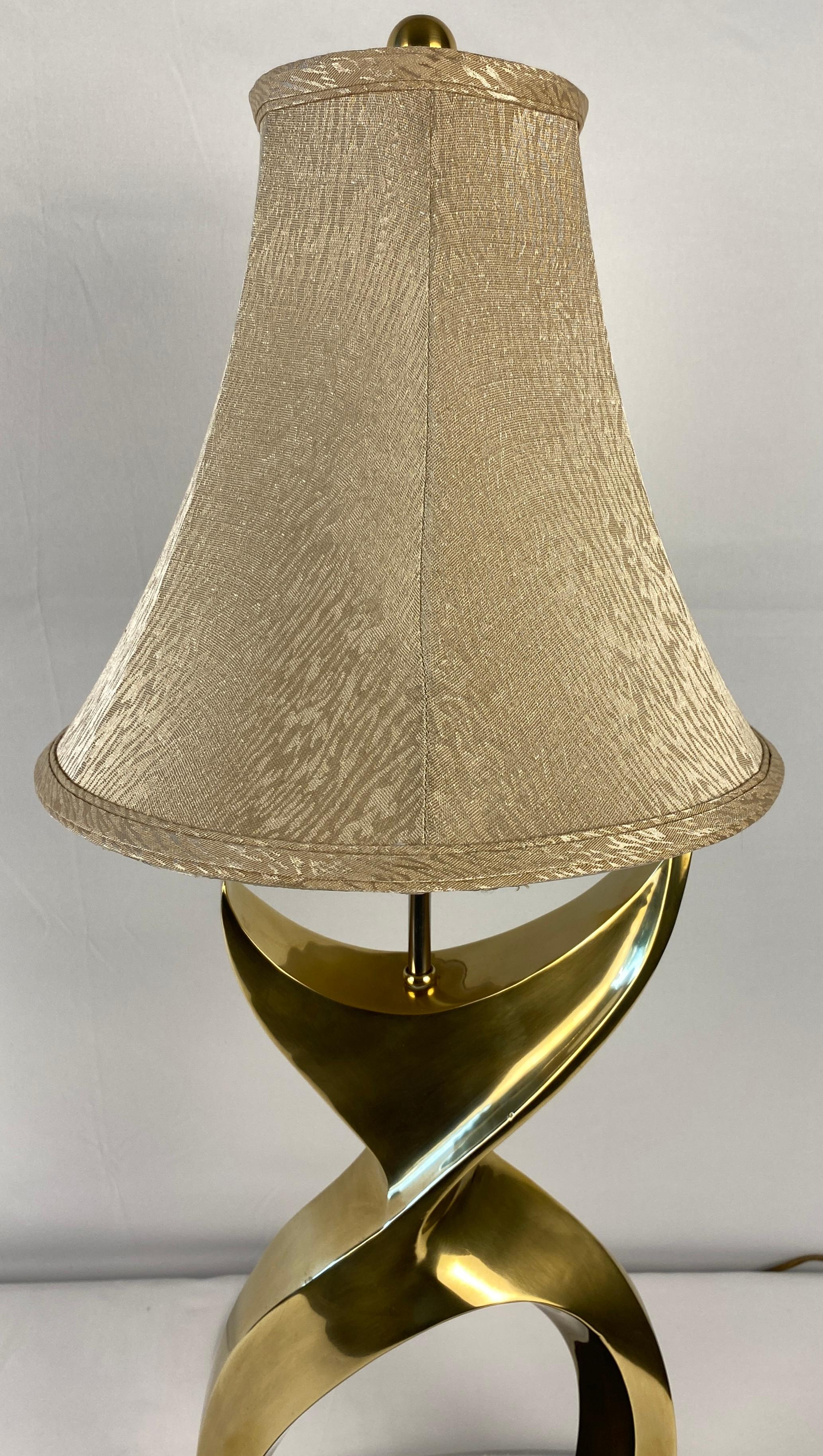 Jean Arp Sculpted Lamp or Philippe Jean for Laurel Brutalist Style Table Lamp For Sale 3