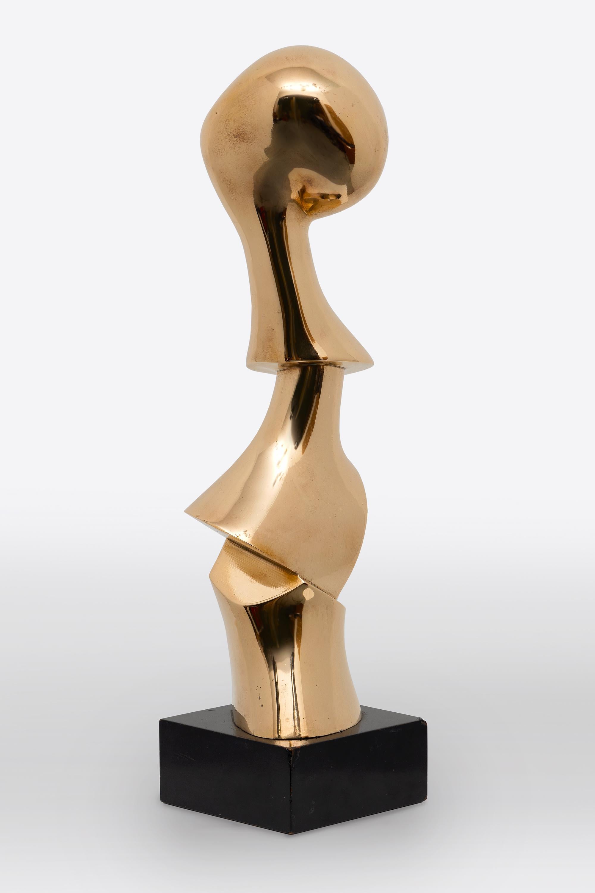 Figure ohne Namen (Figur ohne Namen) – Sculpture von Jean Arp