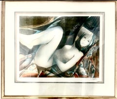 “femme nue allongée”