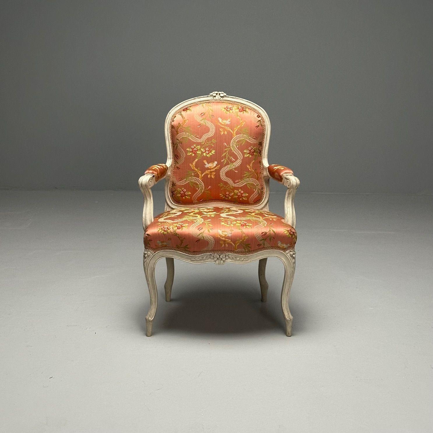 Jean Baptist Cresson, Louis XV, 14 chaises de salle à manger, France, 18e siècle, Christies en vente 1