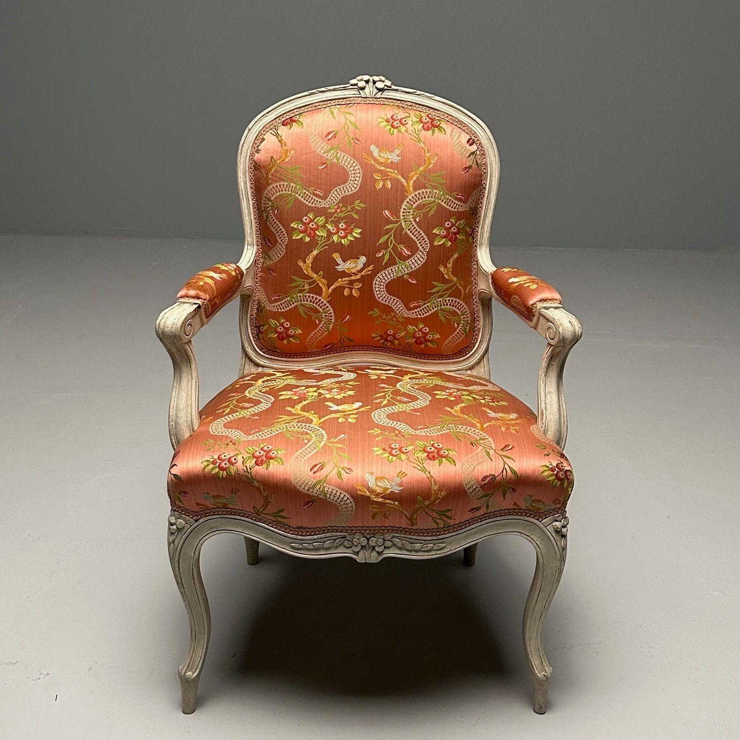 Jean Baptist Cresson, Louis XV, 14 chaises de salle à manger, France, 18e siècle, Christies en vente 2