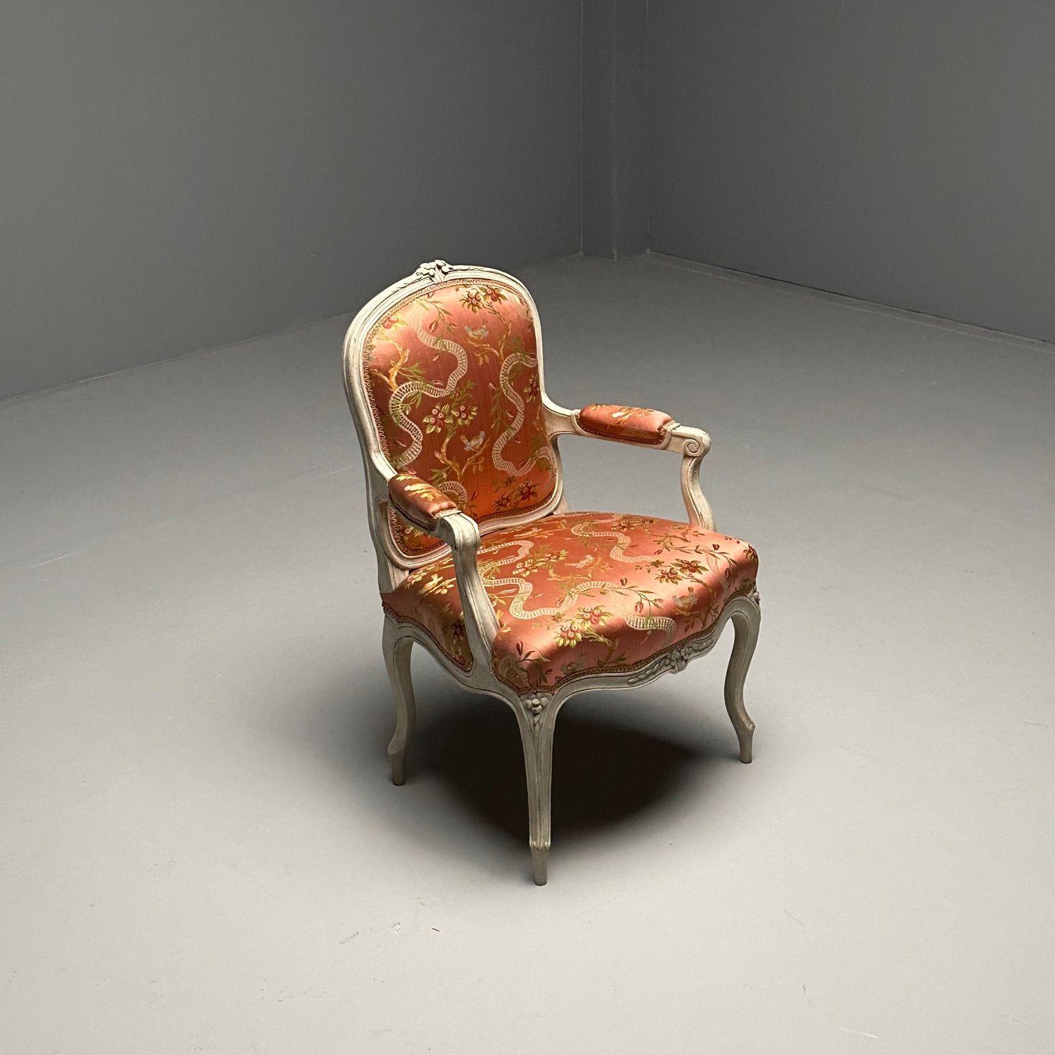 Jean Baptist Cresson, Louis XV, 14 Dining Chairs, France, 18th C., Christies For Sale 3