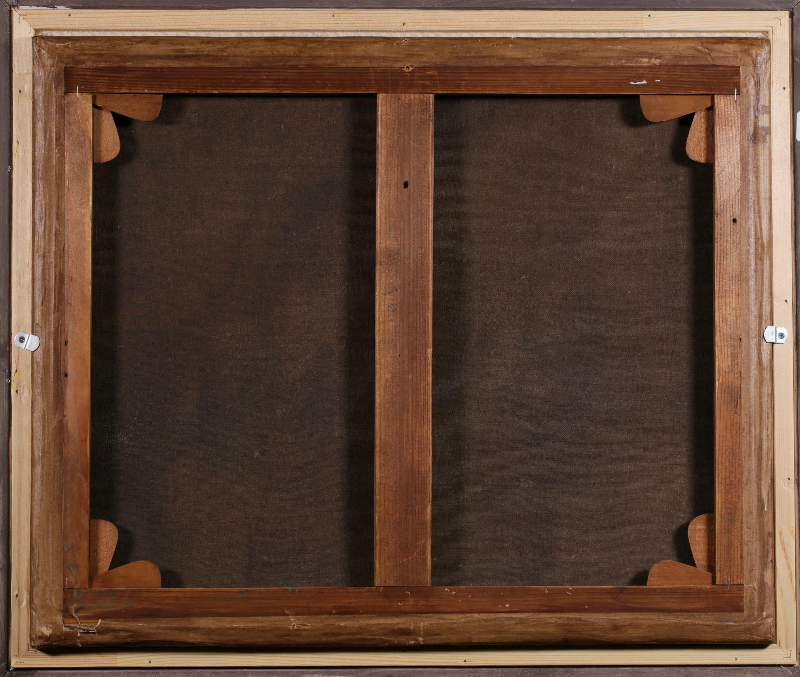 Le Village de Crozant - Impressionistische Landschaft Öl - Baptiste Armand Guillaumin (Impressionismus), Painting, von Jean Baptiste-Armand Guillaumin