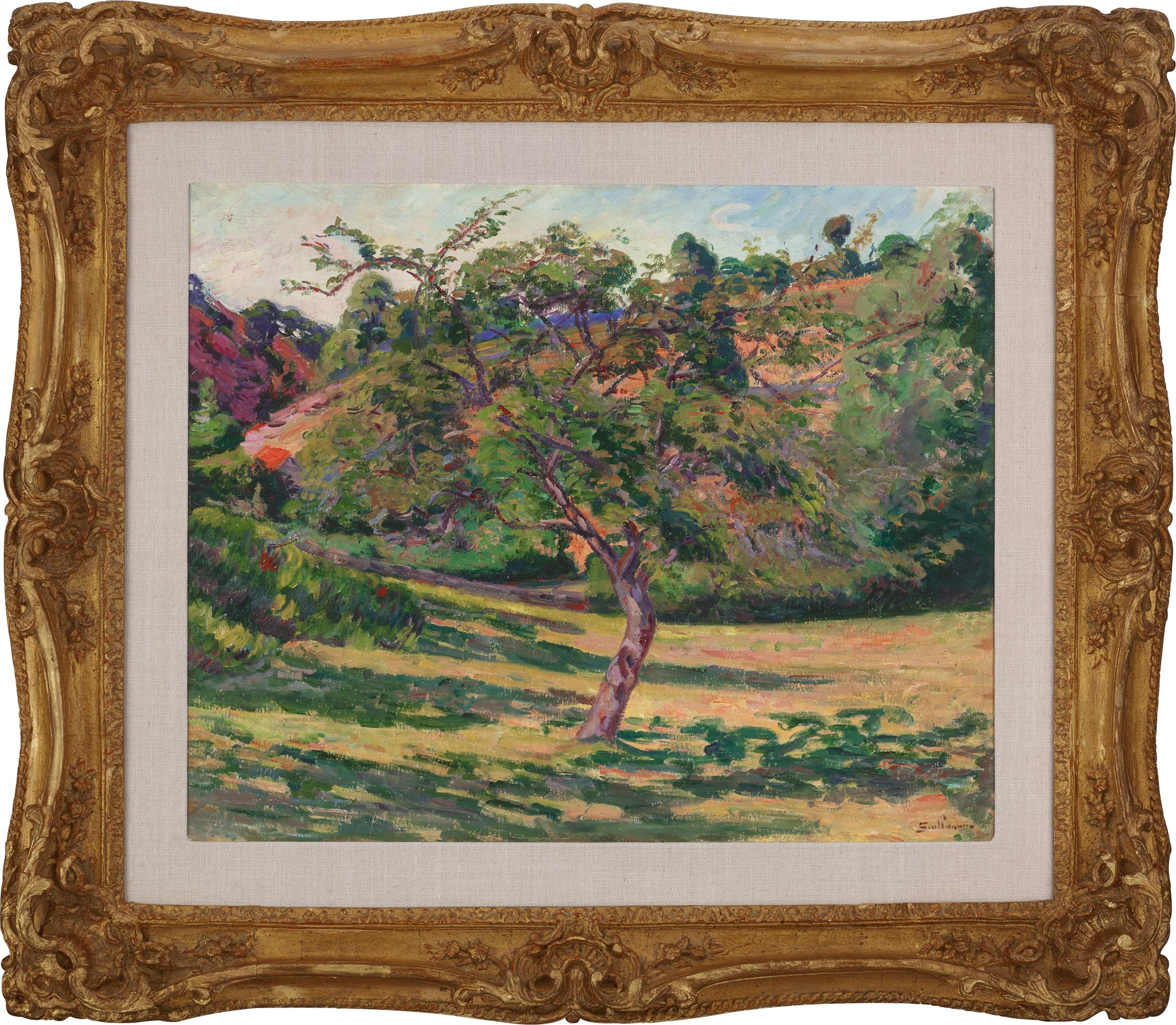 Paysage de la creuse von Jean-Baptiste Armand Guillaumin – Painting von Jean Baptiste-Armand Guillaumin