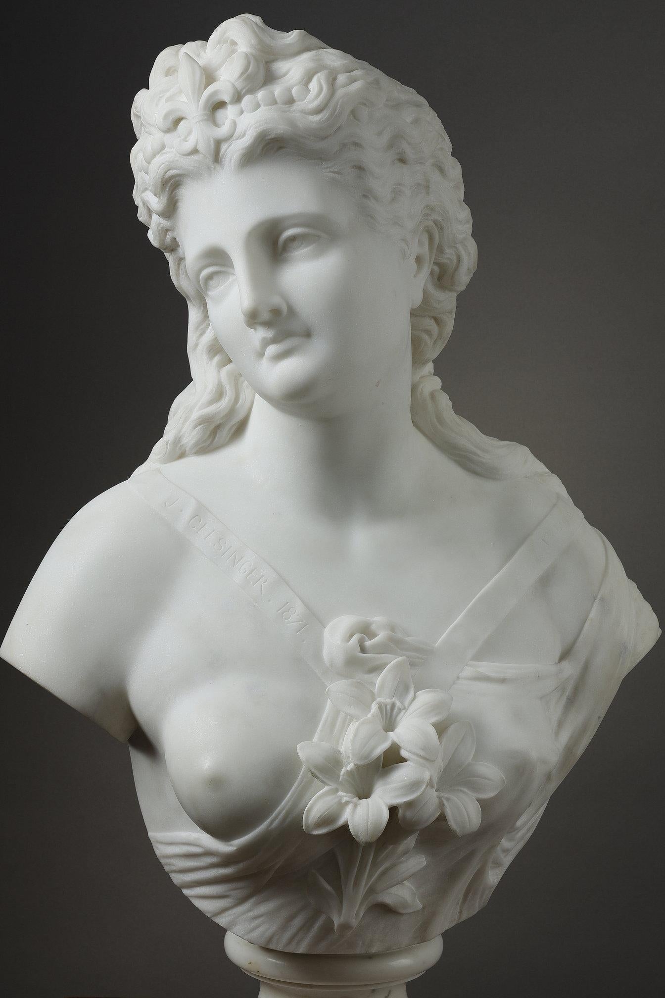 The Lily - Sculpture de Jean-Baptiste Auguste Clésinger