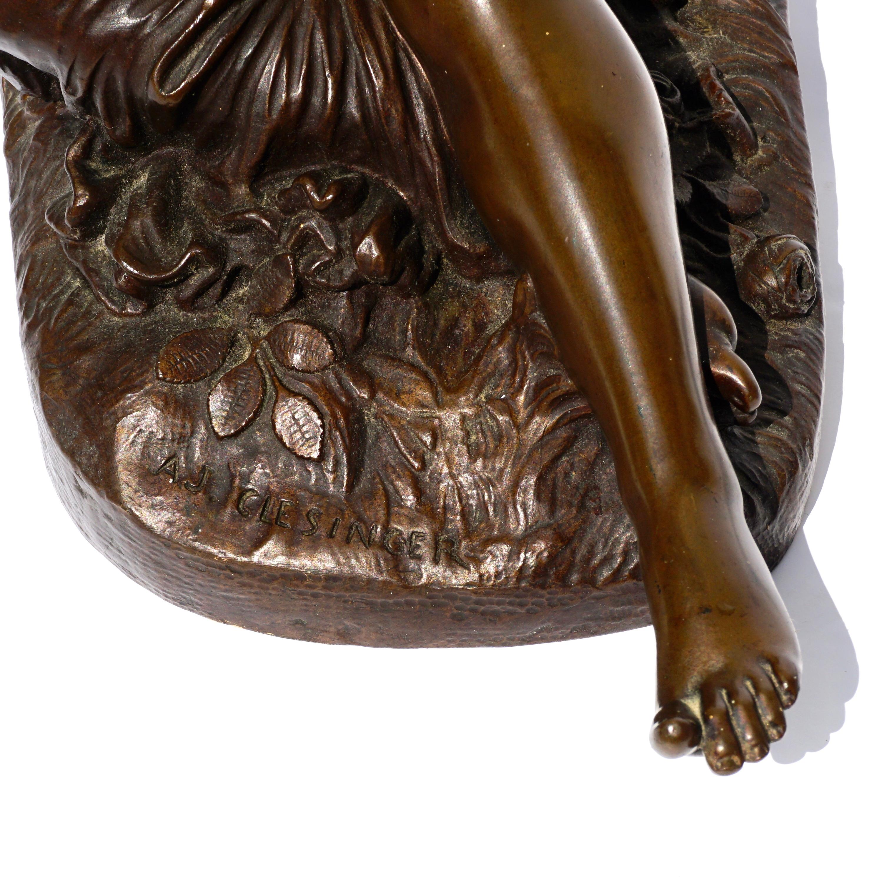 Bronze Jean Baptiste Auguste Clesinger Femme Piquée Par Un Serpent
