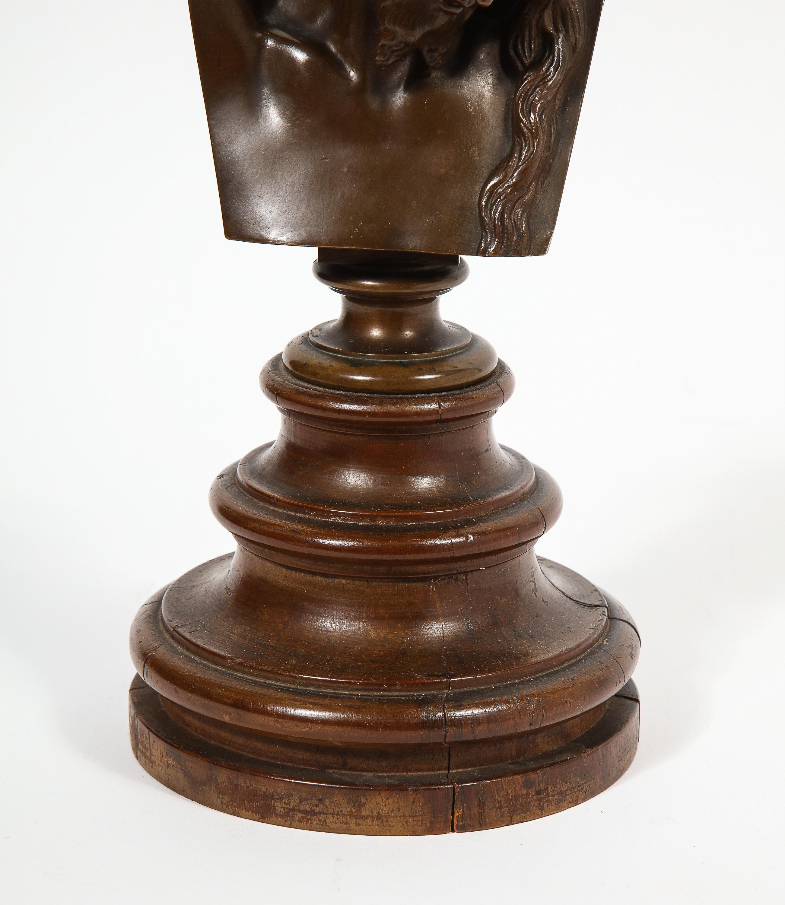Napoleon III Jean-Baptiste Auguste Clesinger, French Bronze Bust of Jesus Christ, Barbedienne