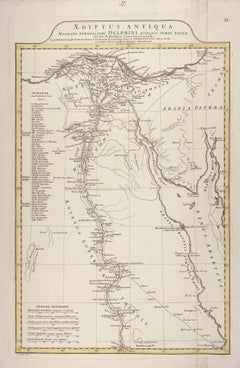 1784 Map of Egypt