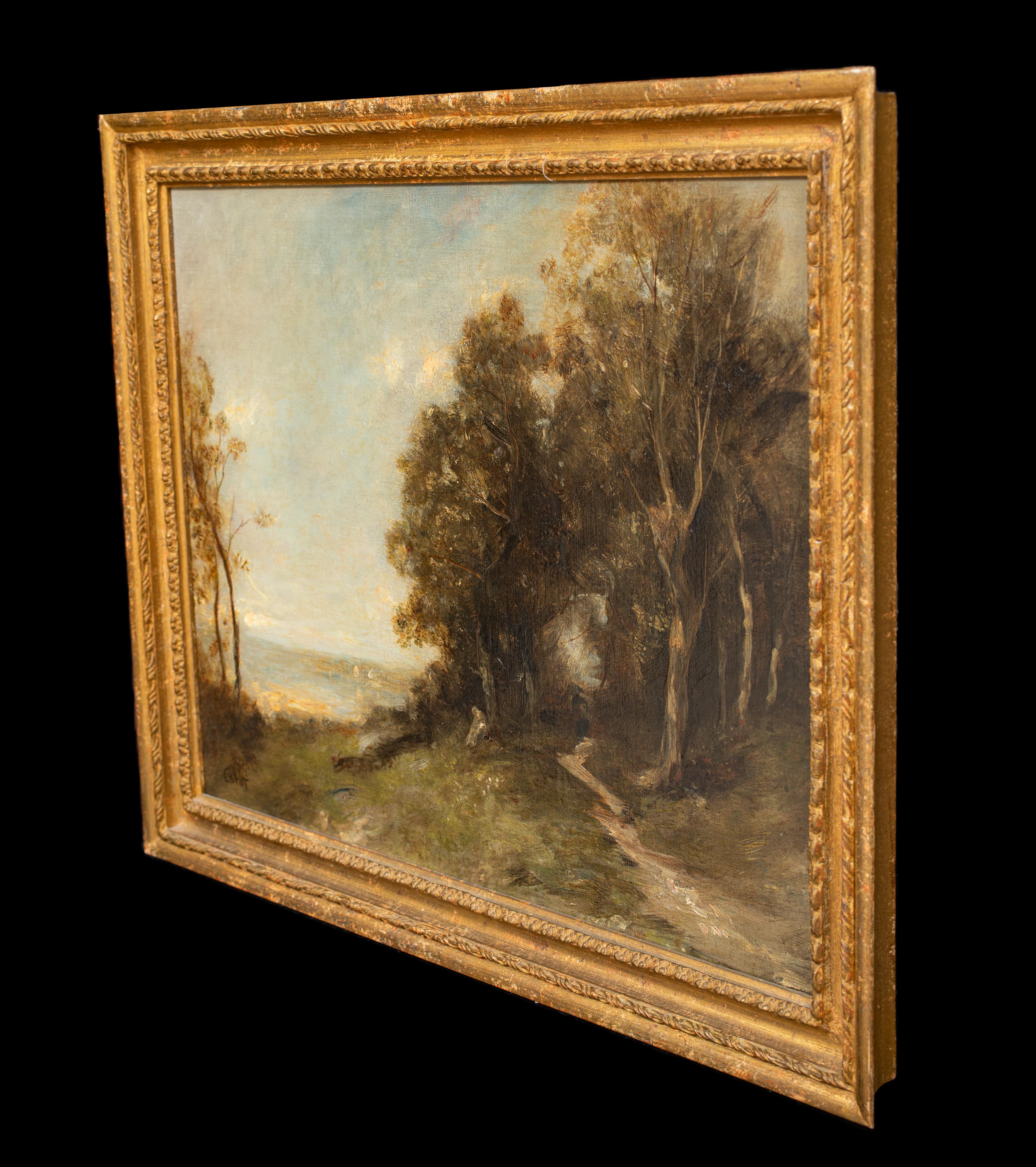 Paesaggio di Barbizon, XIX secolo  JEAN-BAPTISTE-CAMILLE COROT (1796-1875) 5