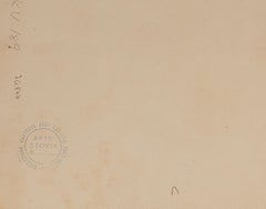 Landscape - Original Etching By Camille Corot - Late 19th Century