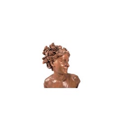 Jean-Baptiste Carpeaux (1827-1875)+ Fonte en terre cuite, Francine