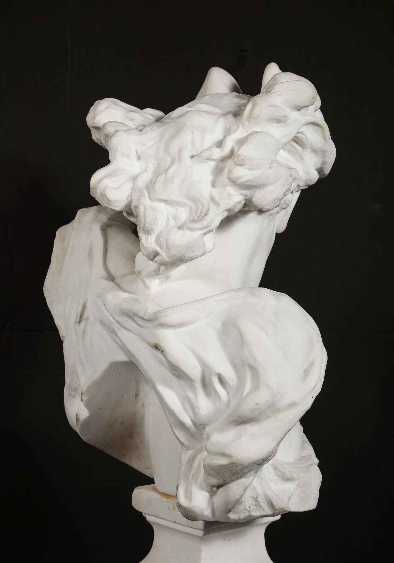 Jean-Baptiste Carpeaux (French, 1827–1875) Marble Bust of 