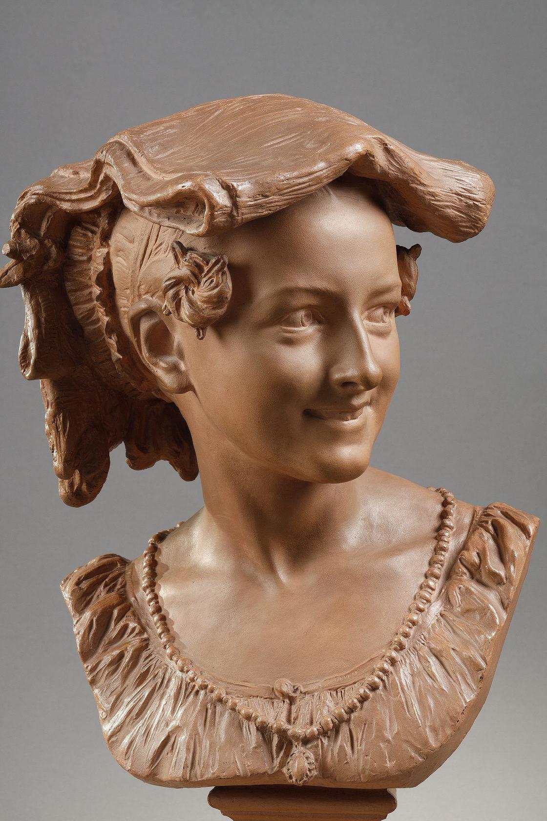 La Rieuse napolitaine - Sculpture by Jean-Baptiste Carpeaux (1827-1875)