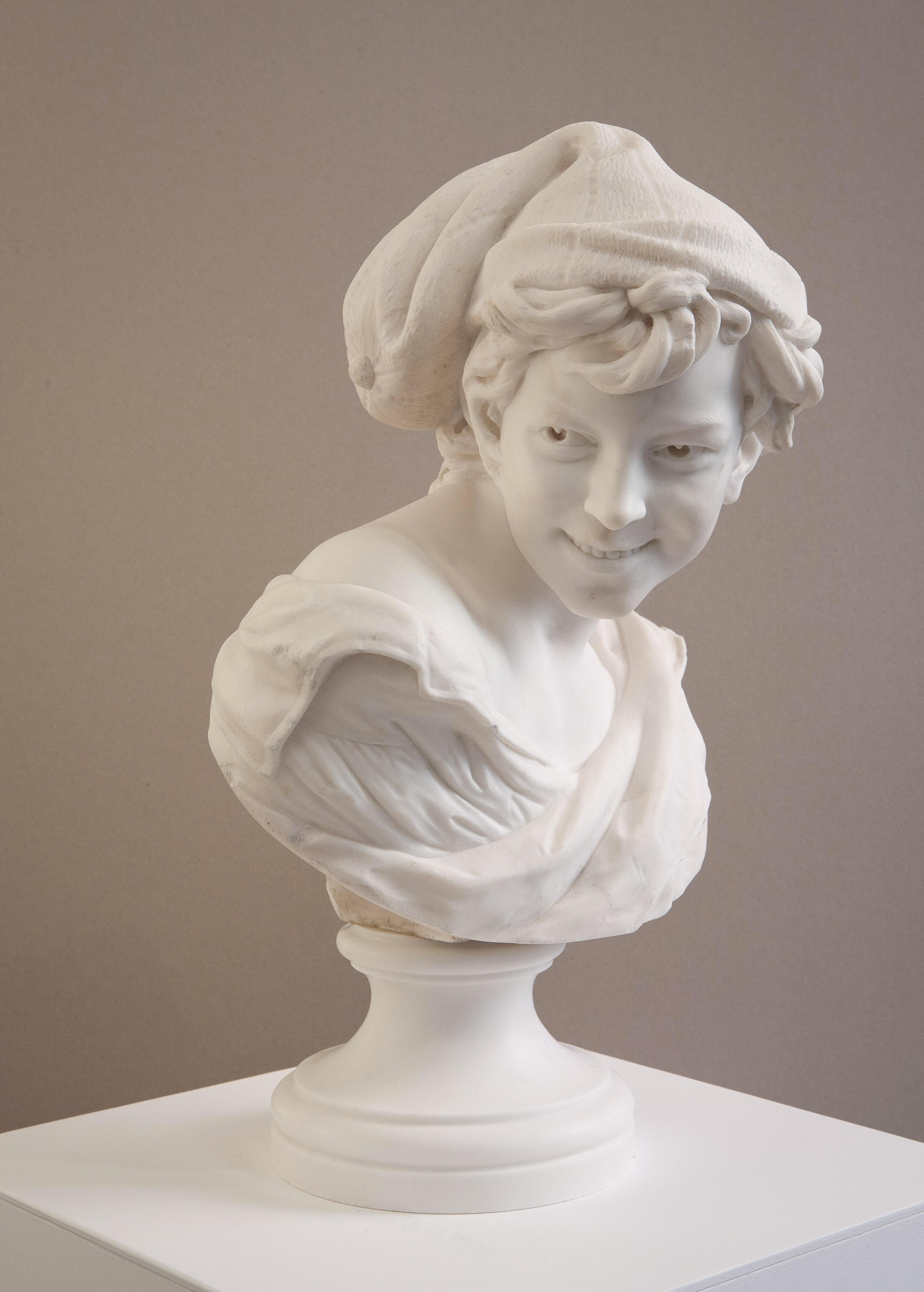 Le Rieur napolitain - Sculpture by Jean-Baptiste Carpeaux (1827-1875)