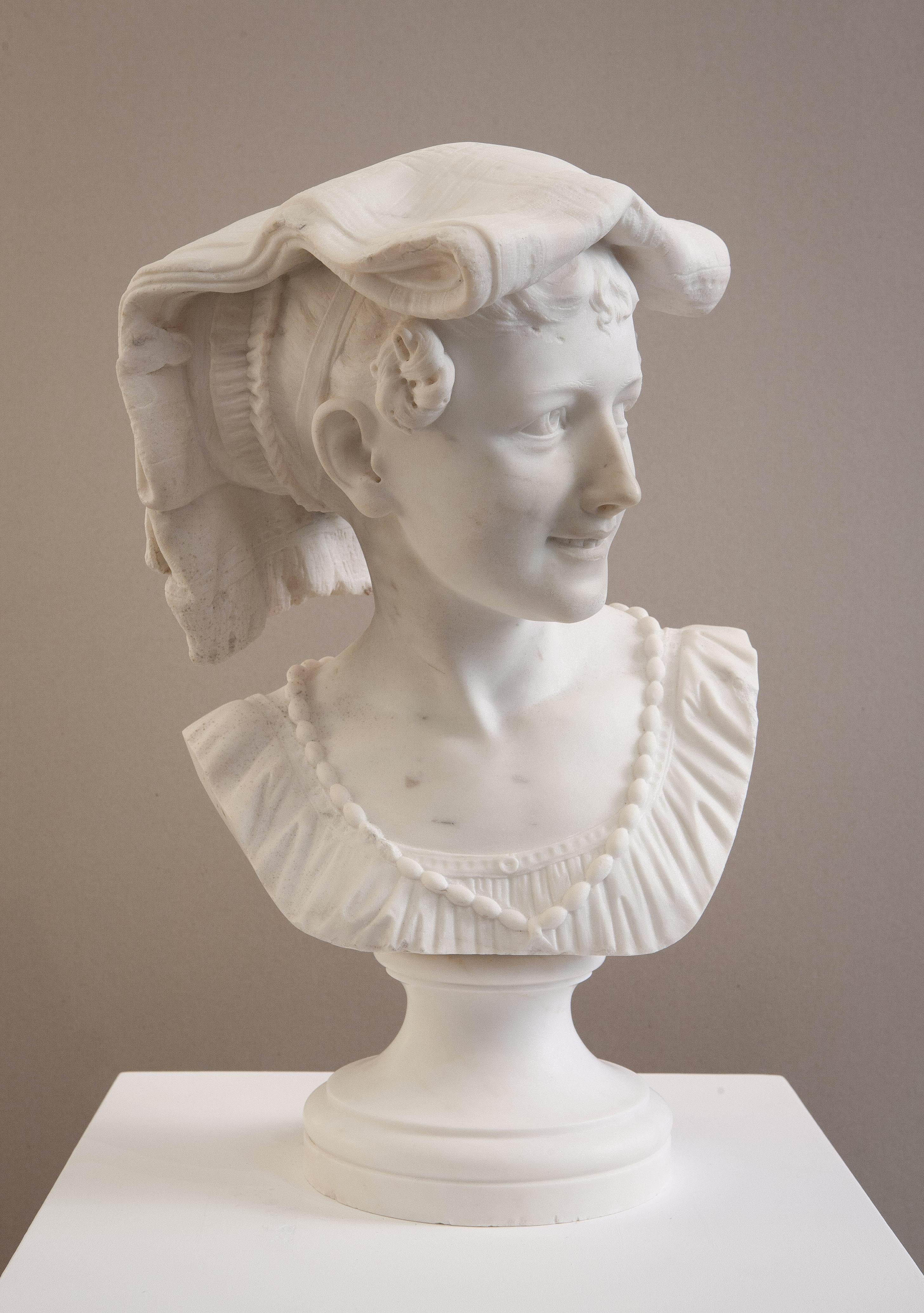 Jean-Baptiste Carpeaux (1827-1875) Figurative Sculpture - Le Rieuse napolitain