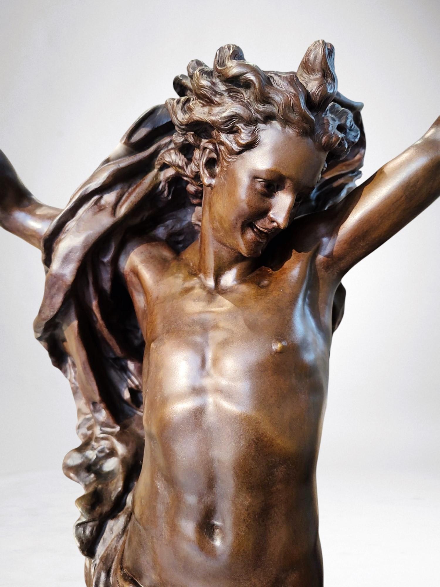 The Spirit of Dance – Monumental Bronze Sculpture by Jean-Baptiste Carpeaux For Sale 7