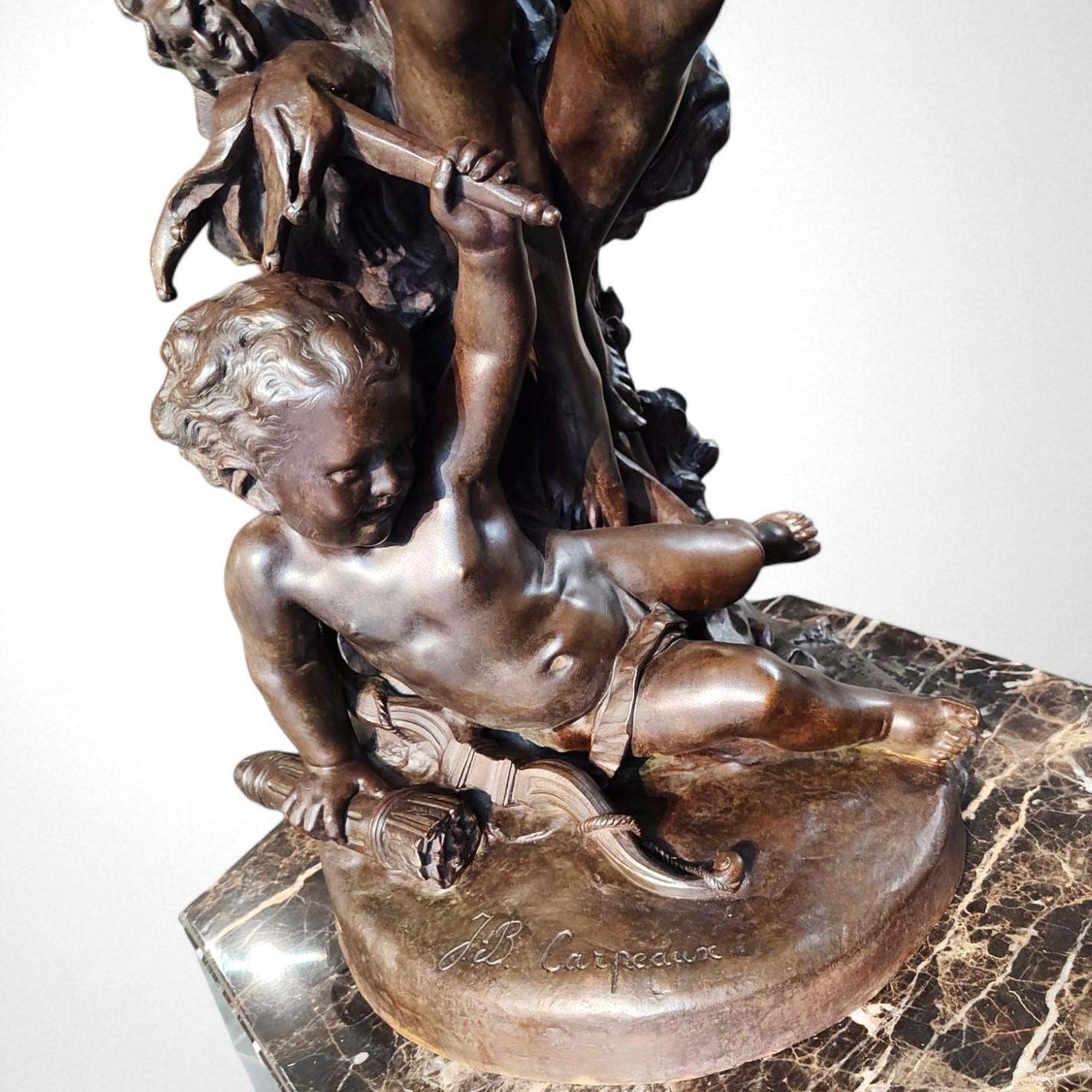 Three years after surprisingly winning the commission for the Paris Opera House—today known as the Palais Garnier—Charles Garnier entrusted one of the four major sculptural groups for its façade to his former classmate from the Petite-École and Prix