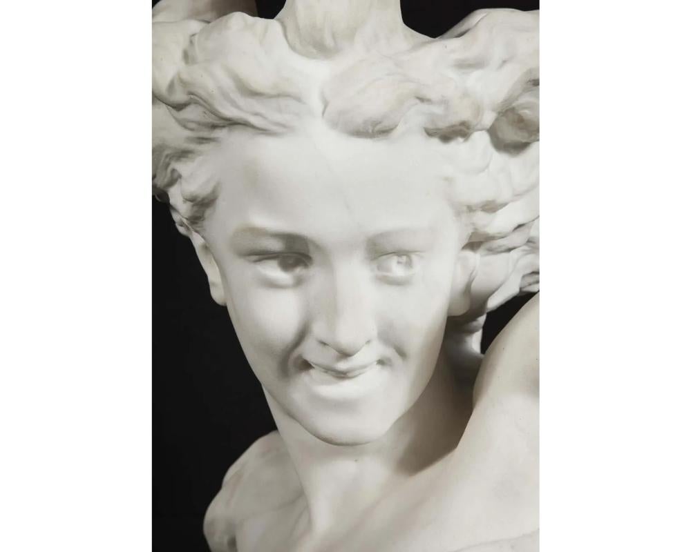Jean-Baptiste Carpeaux (French, 1827–1875) Marble Bust of 