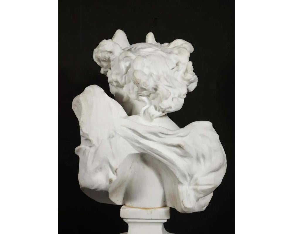 Jean-Baptiste Carpeaux (French, 1827–1875) Marble Bust of 