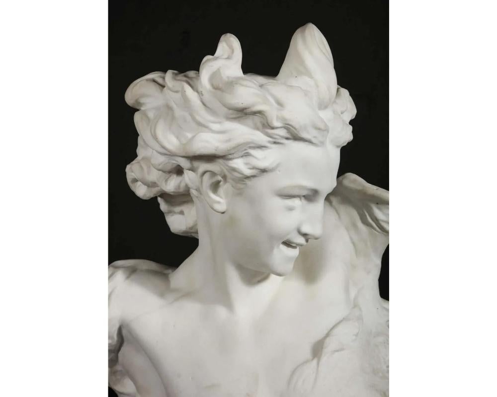 19th Century Jean-Baptiste Carpeaux (French, 1827–1875) Marble Bust of 