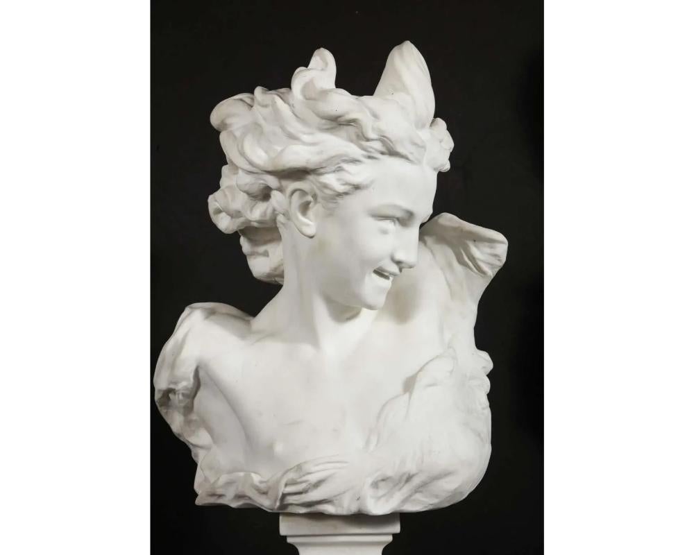 Jean-Baptiste Carpeaux (French, 1827–1875) Marble Bust of 
