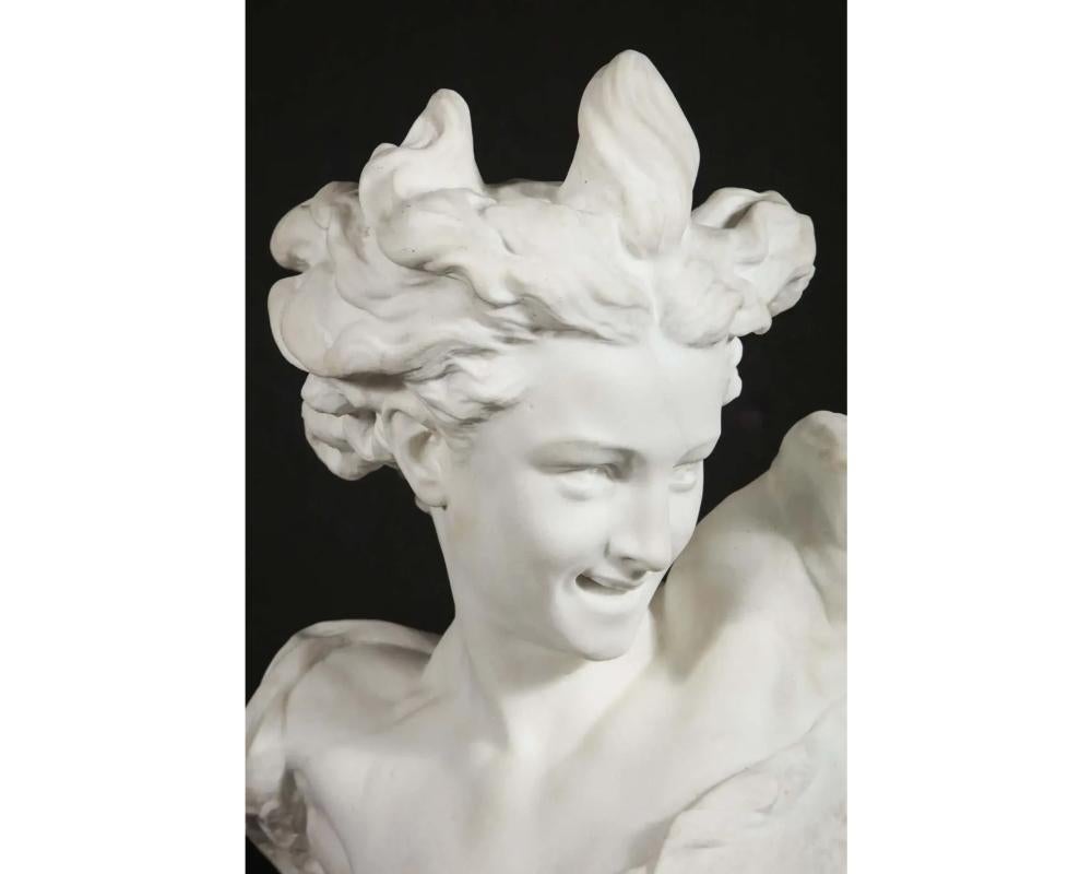Jean-Baptiste Carpeaux (French, 1827–1875) Marble Bust of 