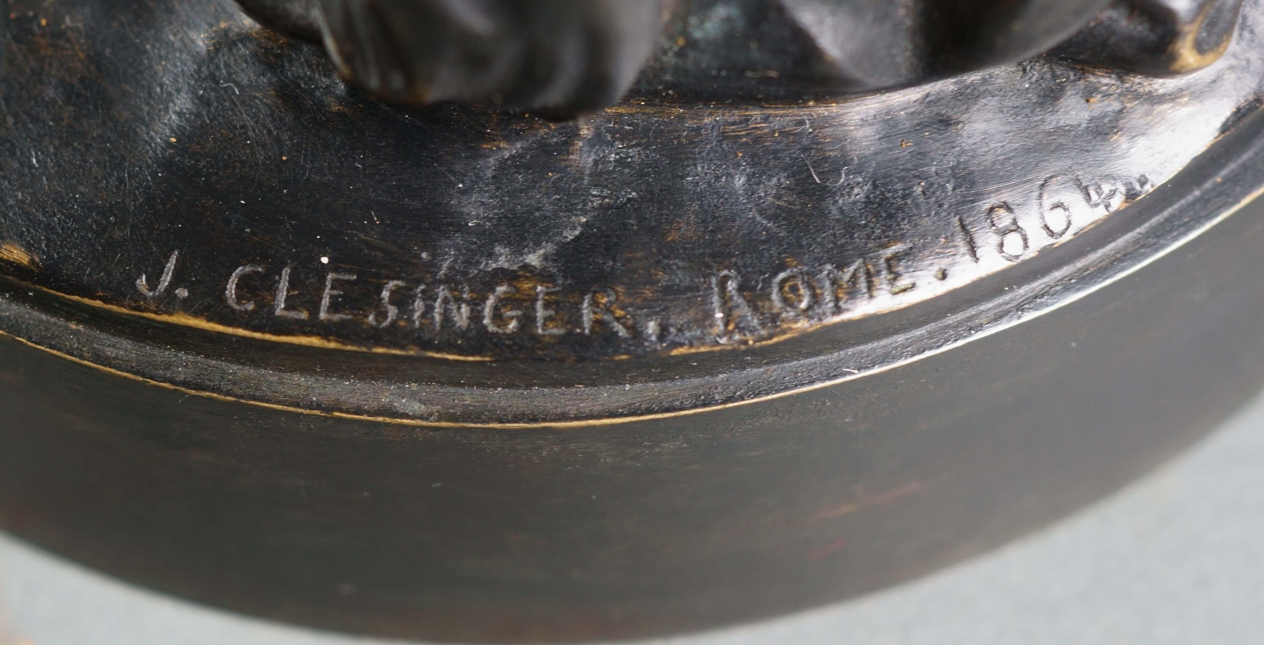 Französische Skulptur aus dem 19. Jahrhundert Patinierte Bronze und vergoldetes Barbedienne Fondeur im Angebot 7