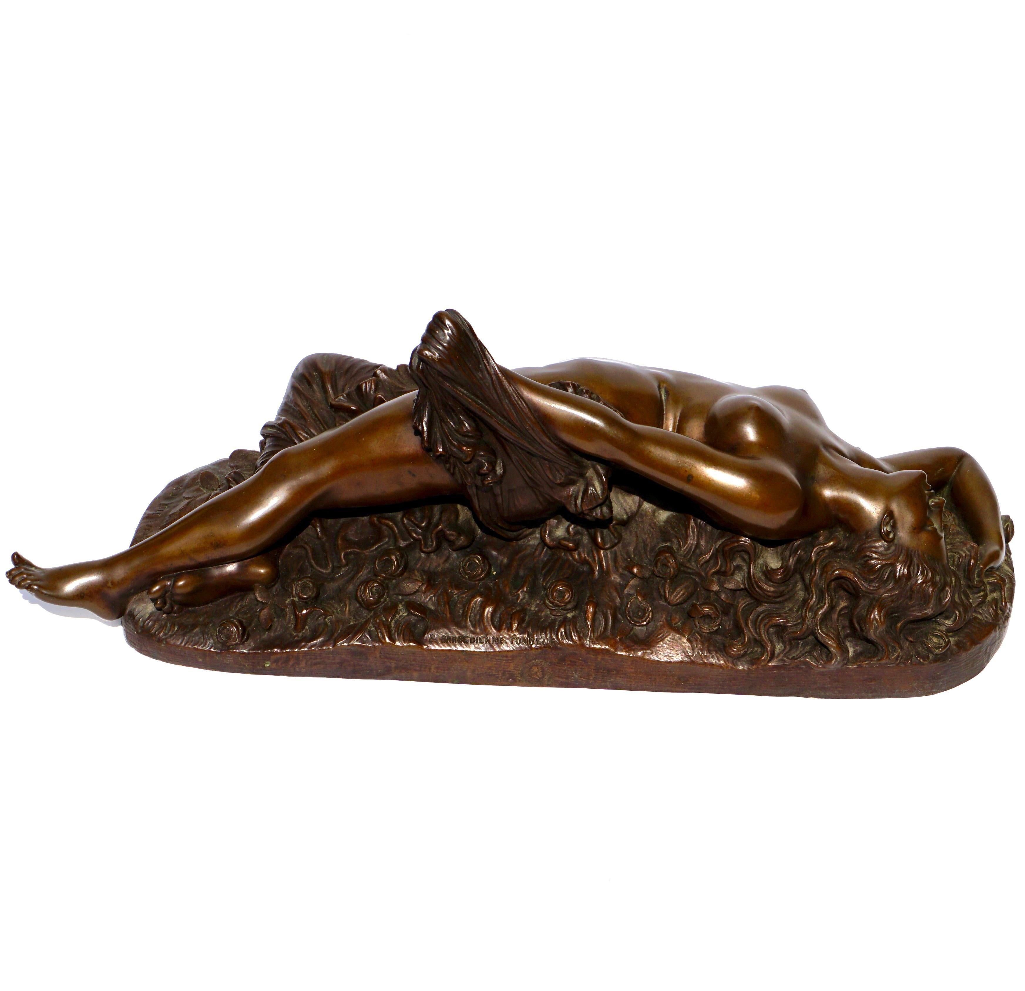 Jean Baptiste Auguste Clesinger Femme Piquée Par Un Serpent For Sale 1