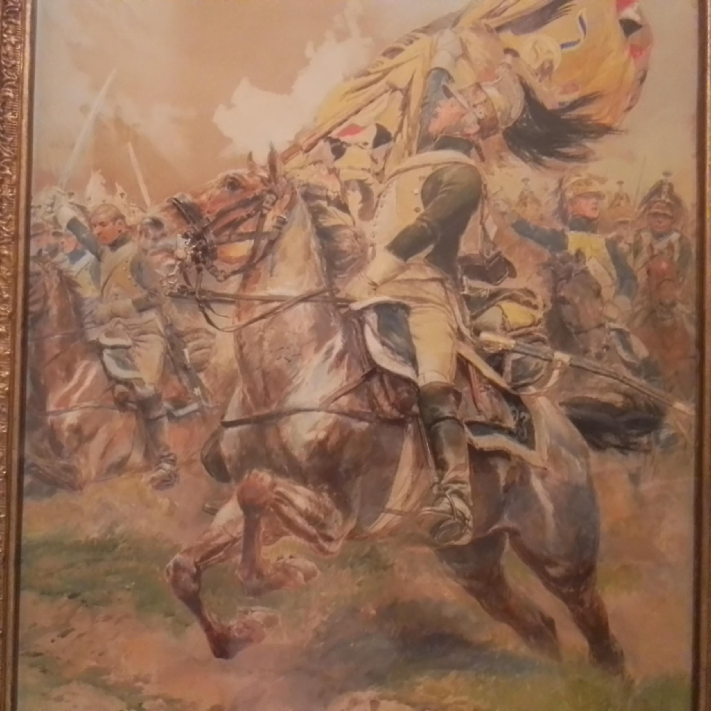 Kavallerieangriff 1. Kaiserreich - Edouard Detaille - Französische Kunst im Angebot 4