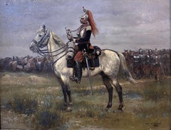 Horse & French Military Rider