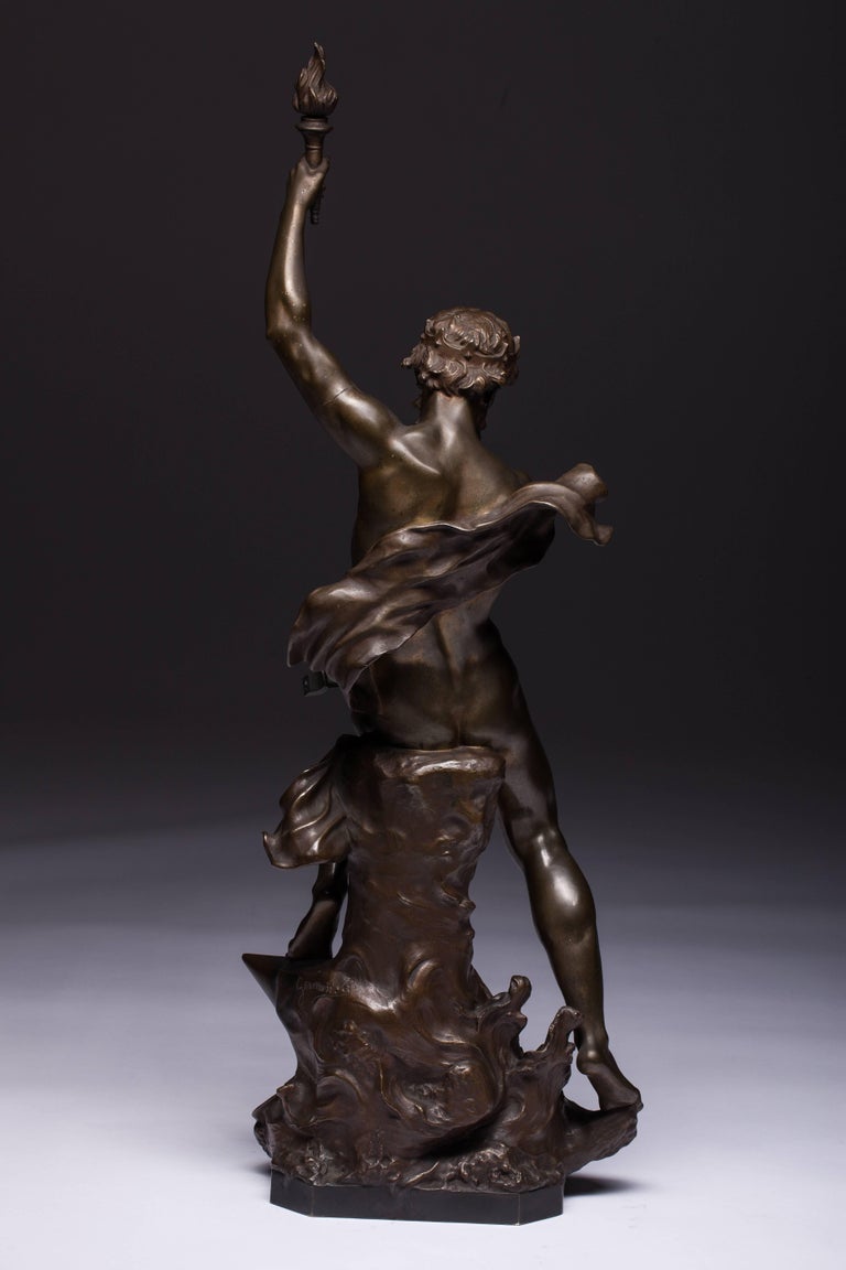 JeanBaptiste Germain French 18411910 Le Génie Du Feu For Sale at 1stDibs