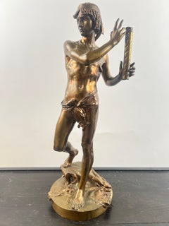 Jean-Baptiste Germain "Le Torrent" Bronze Sculpture for Tiffany &Co, Signed