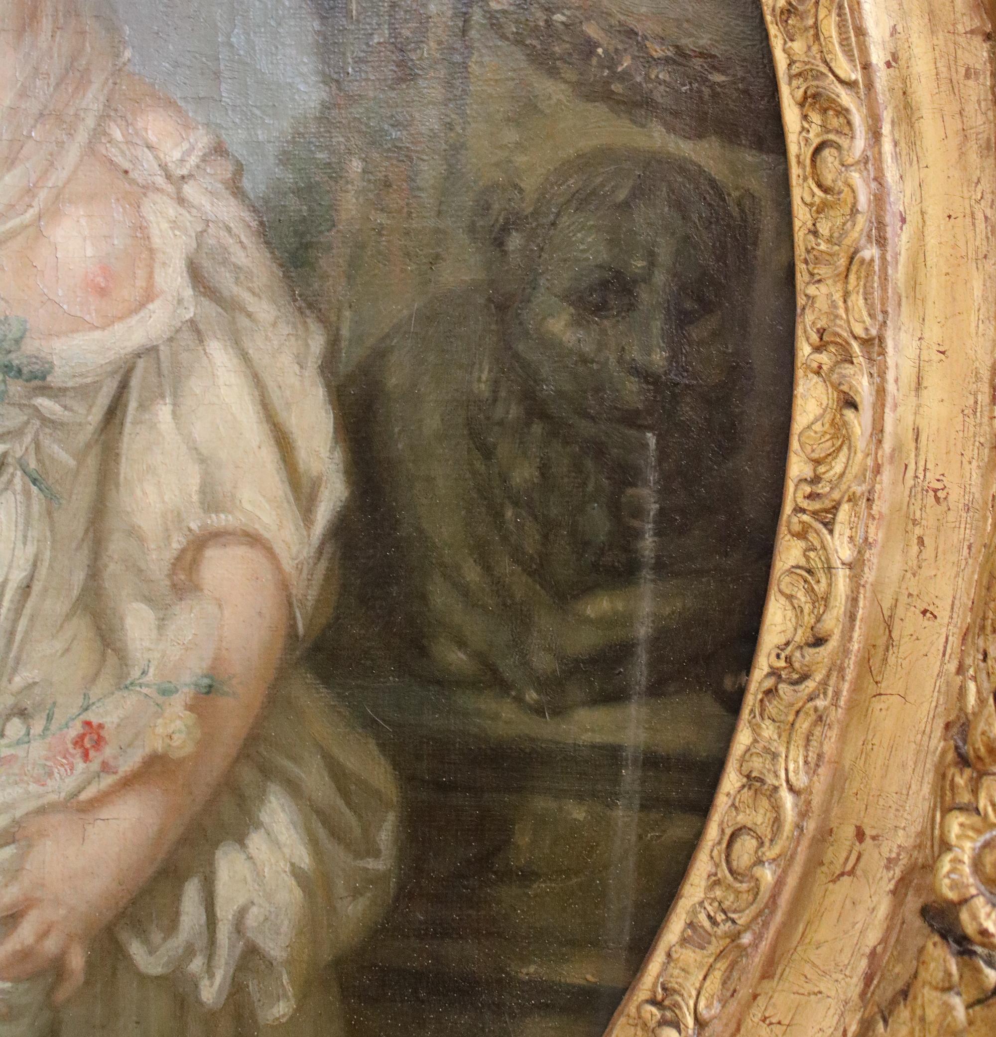 Toile Jean-Baptiste Greuze, cercle de : Peinture 