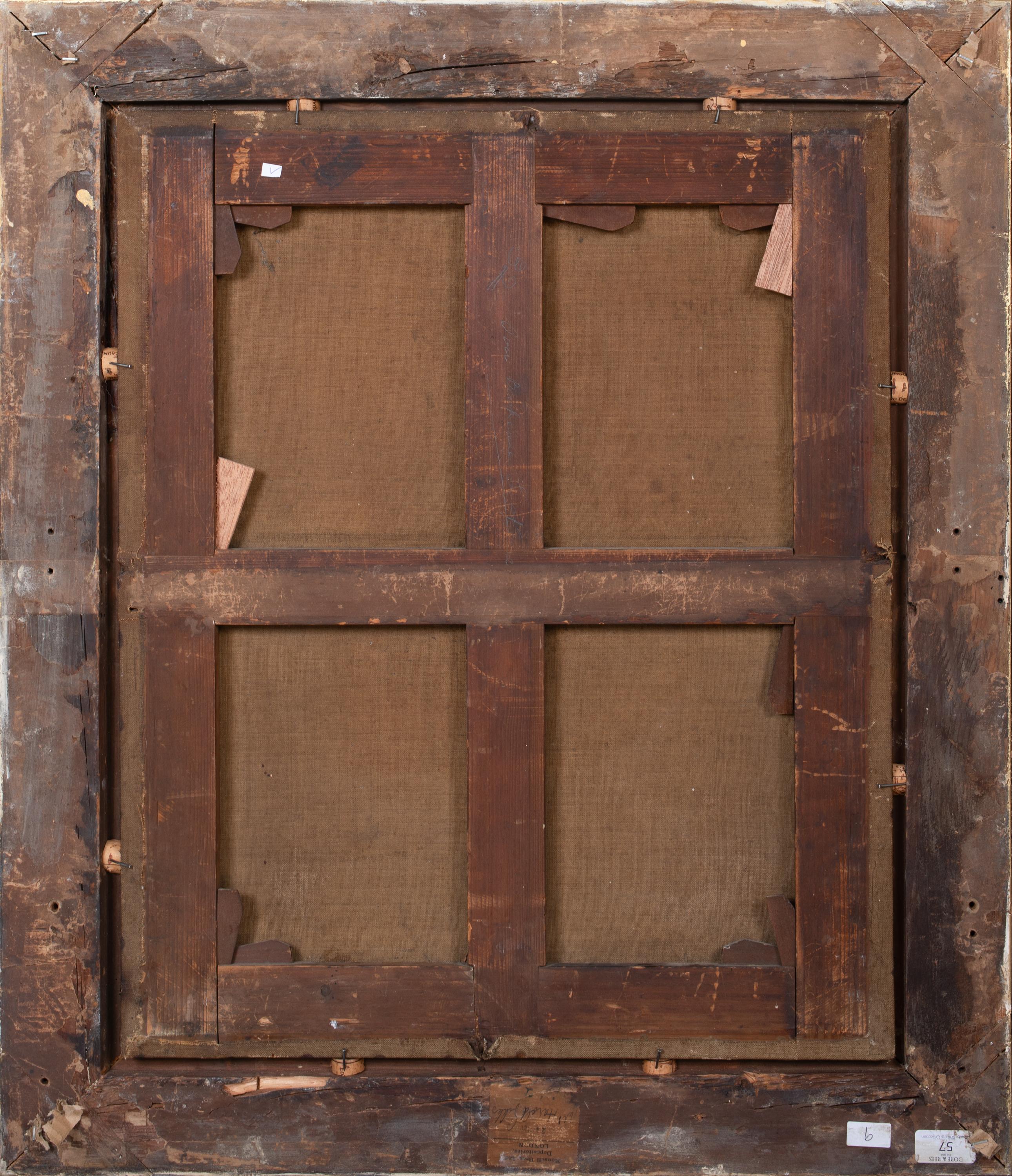 Portrait d'une fille française à sa fenêtre, 18e siècle 6