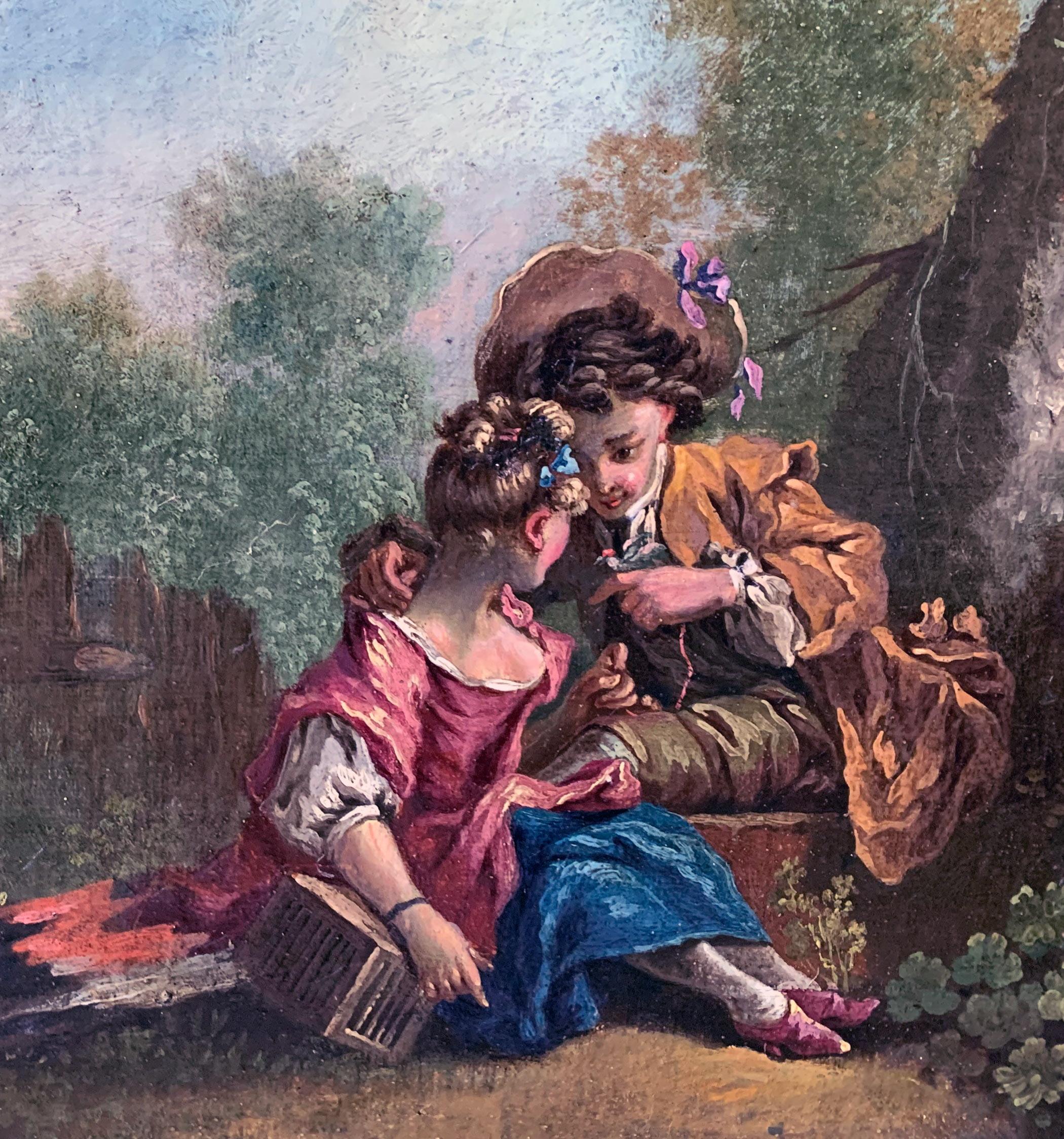Scène Pastorale Jean Baptiste Huet (1745/1811) Entourage For Sale 4