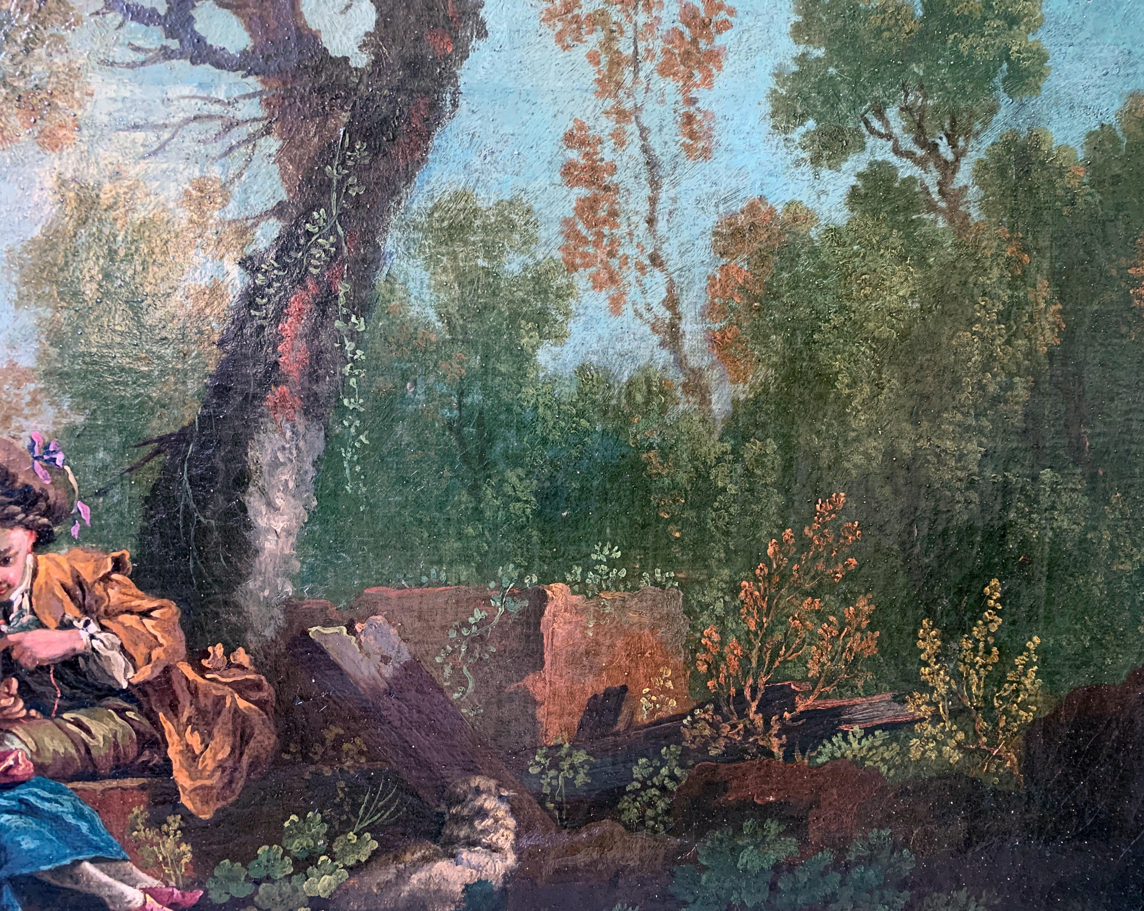 Scène Pastorale Jean Baptiste Huet (1745/1811) Entourage For Sale 6