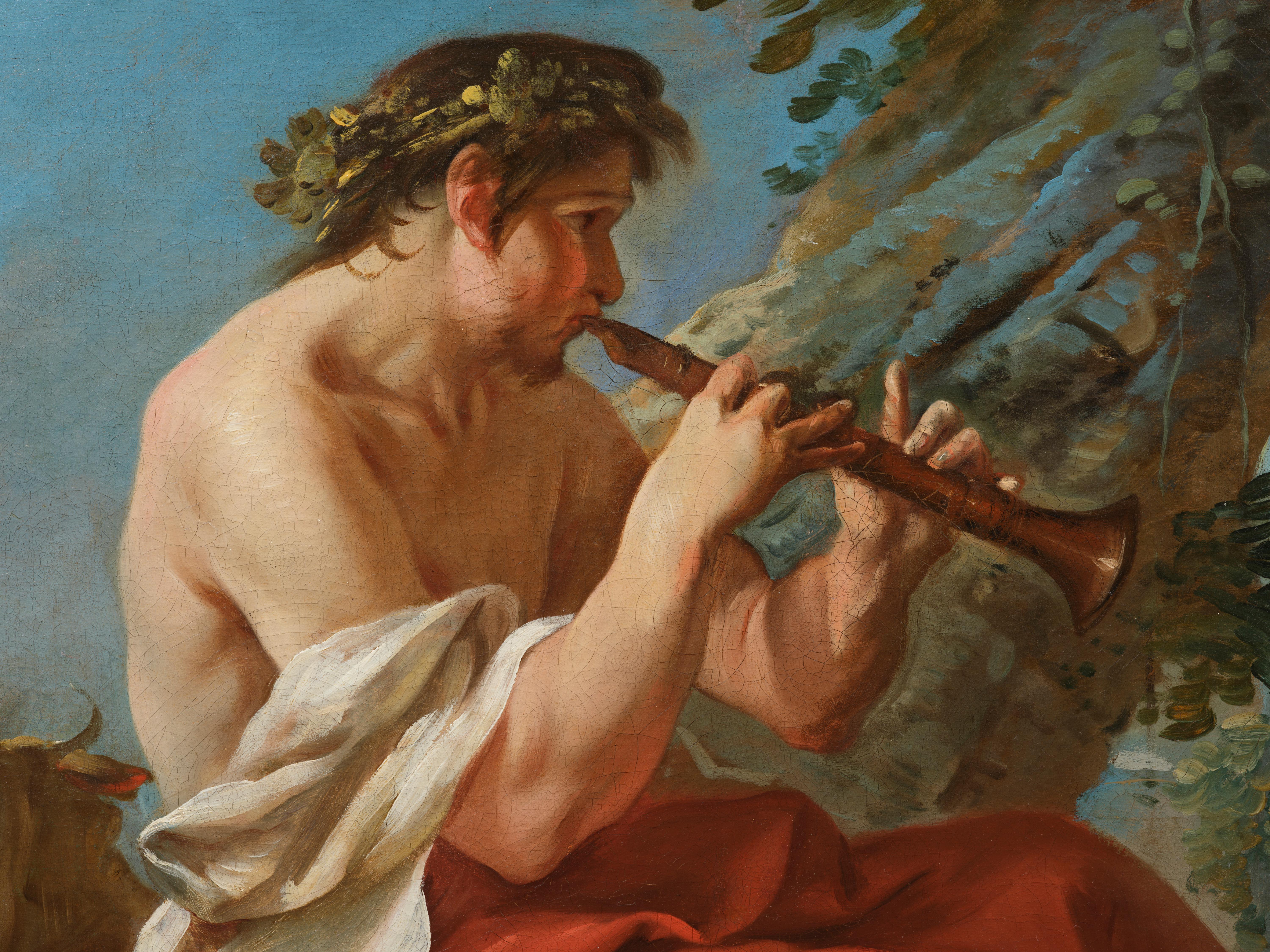 Mercury und Io, ein wiederentdecktes Gemälde von Jean-Baptiste Marie Pierre (ca. 1740) im Angebot 3