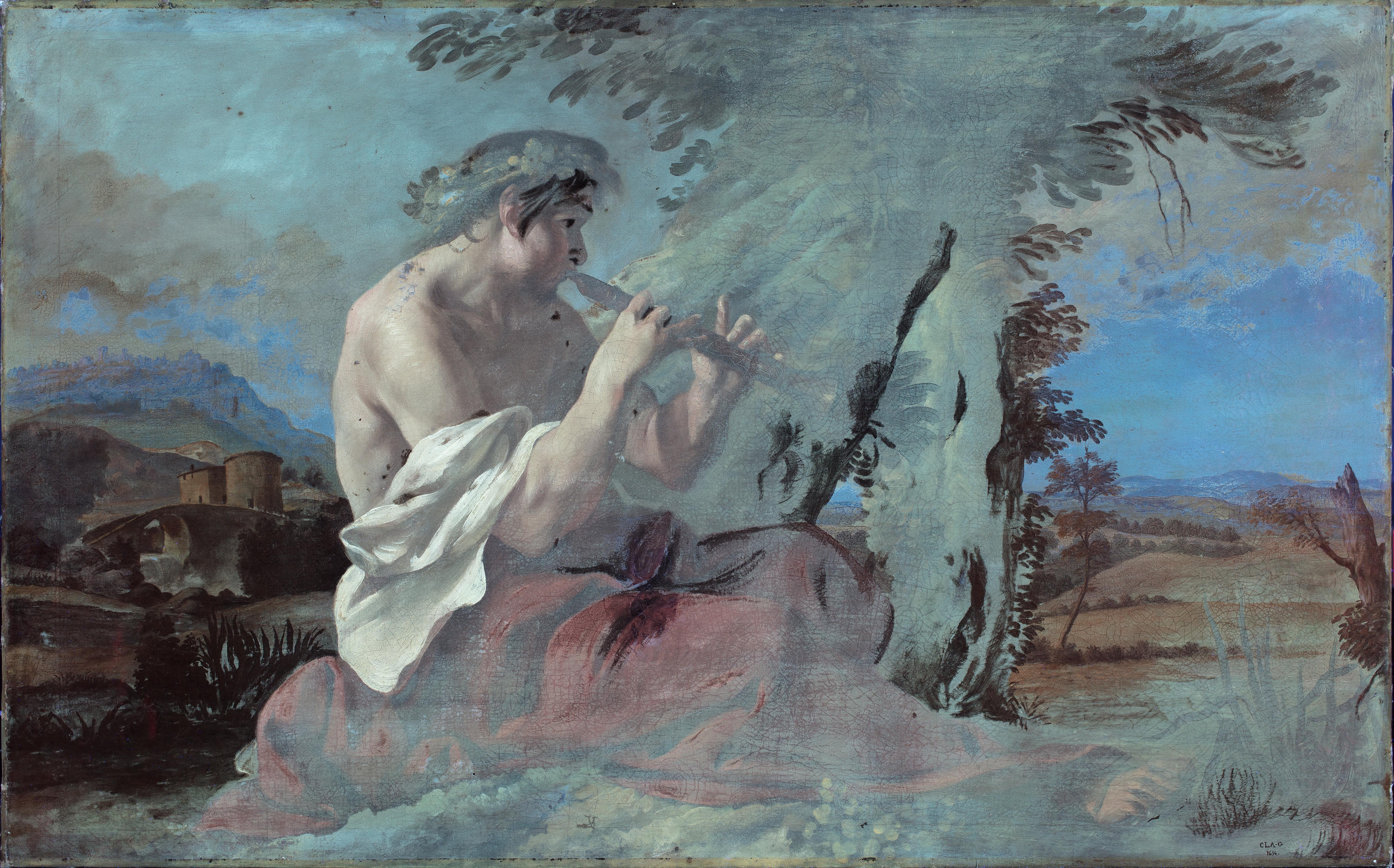 Mercury und Io, ein wiederentdecktes Gemälde von Jean-Baptiste Marie Pierre (ca. 1740) im Angebot 6