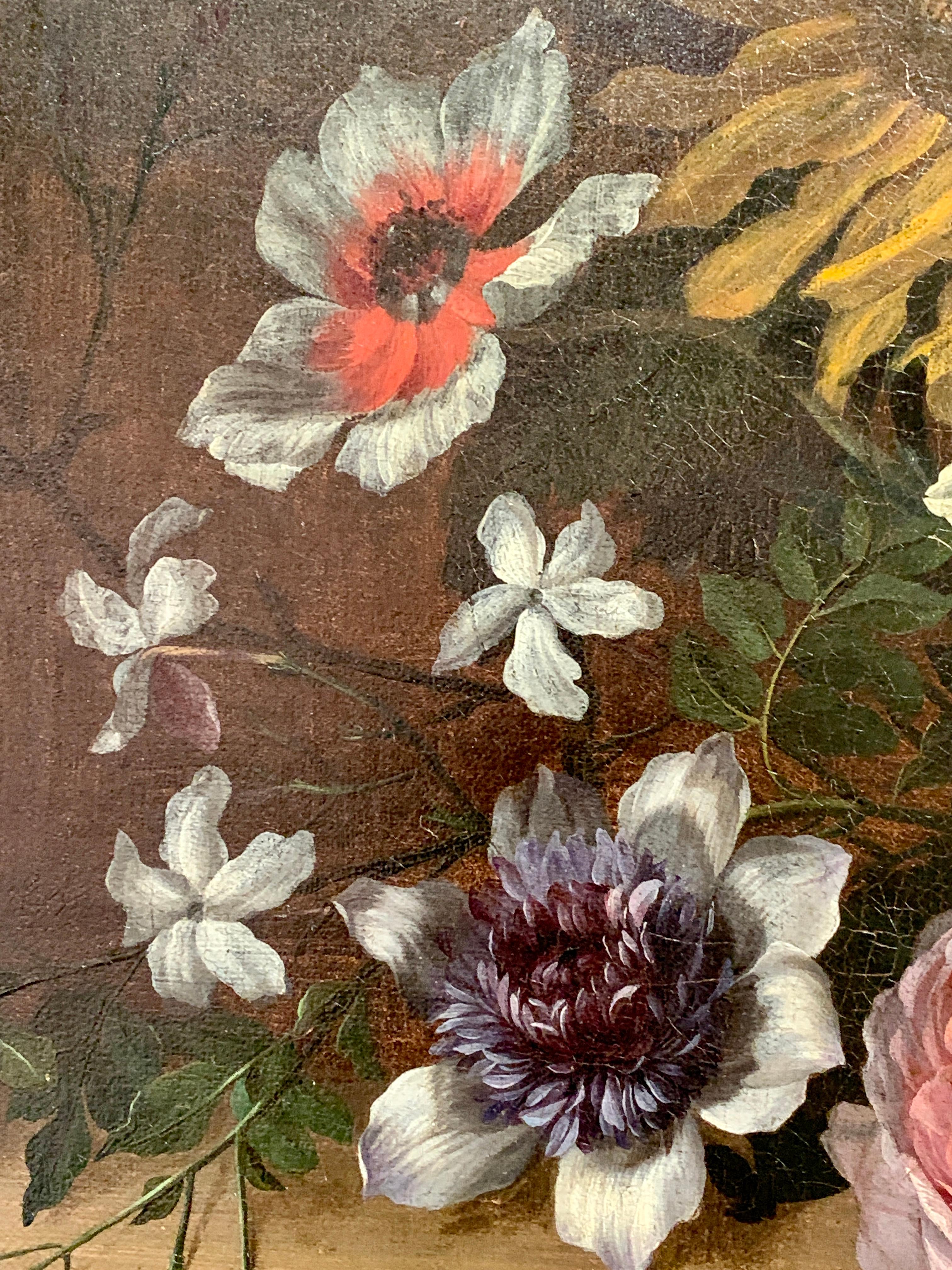 sunflowers and peonies
