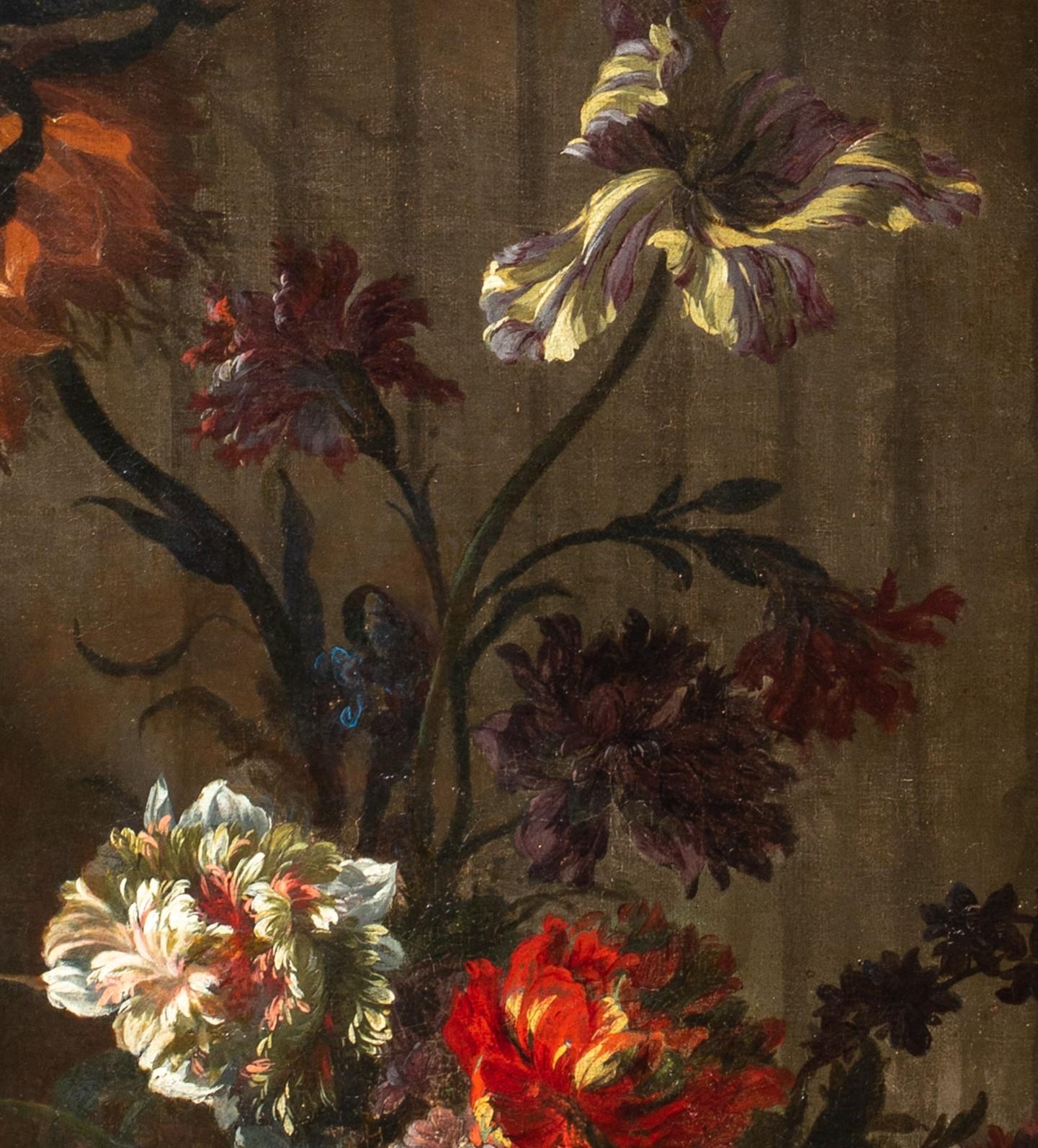 Still Life Of Flowers In A Vase, 17th Century  For Sale 1