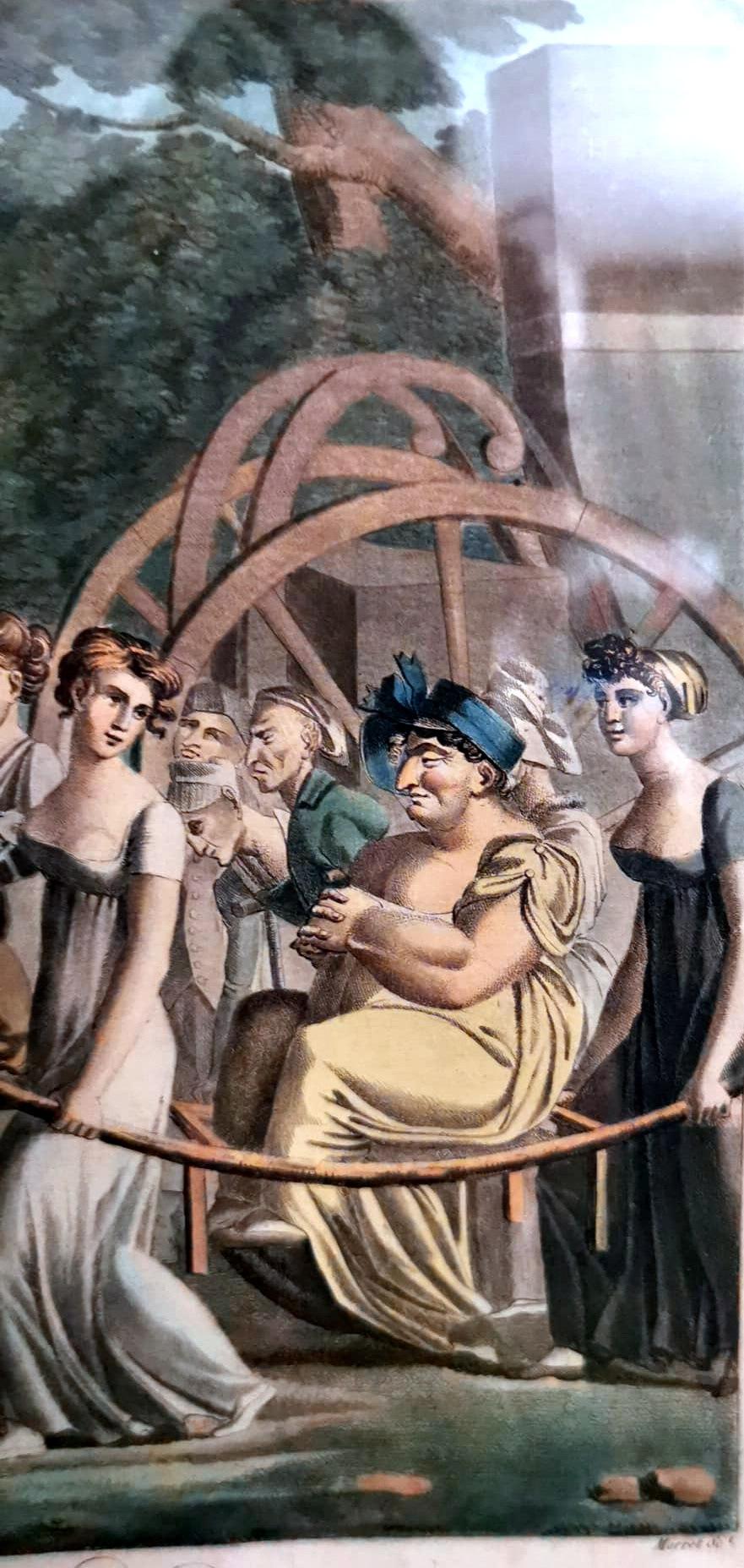 Französische Radierung von Jean Baptiste Morret mit Allegorischem Thema, vergoldetem Holzrahmen im Angebot 6