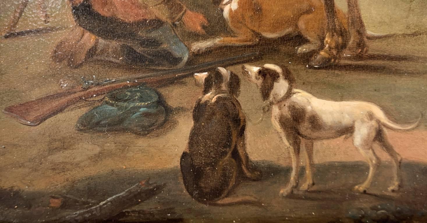 Taller de Jean-Baptiste Oudry - Paisaje francés del siglo XVIII - Caza en venta 5