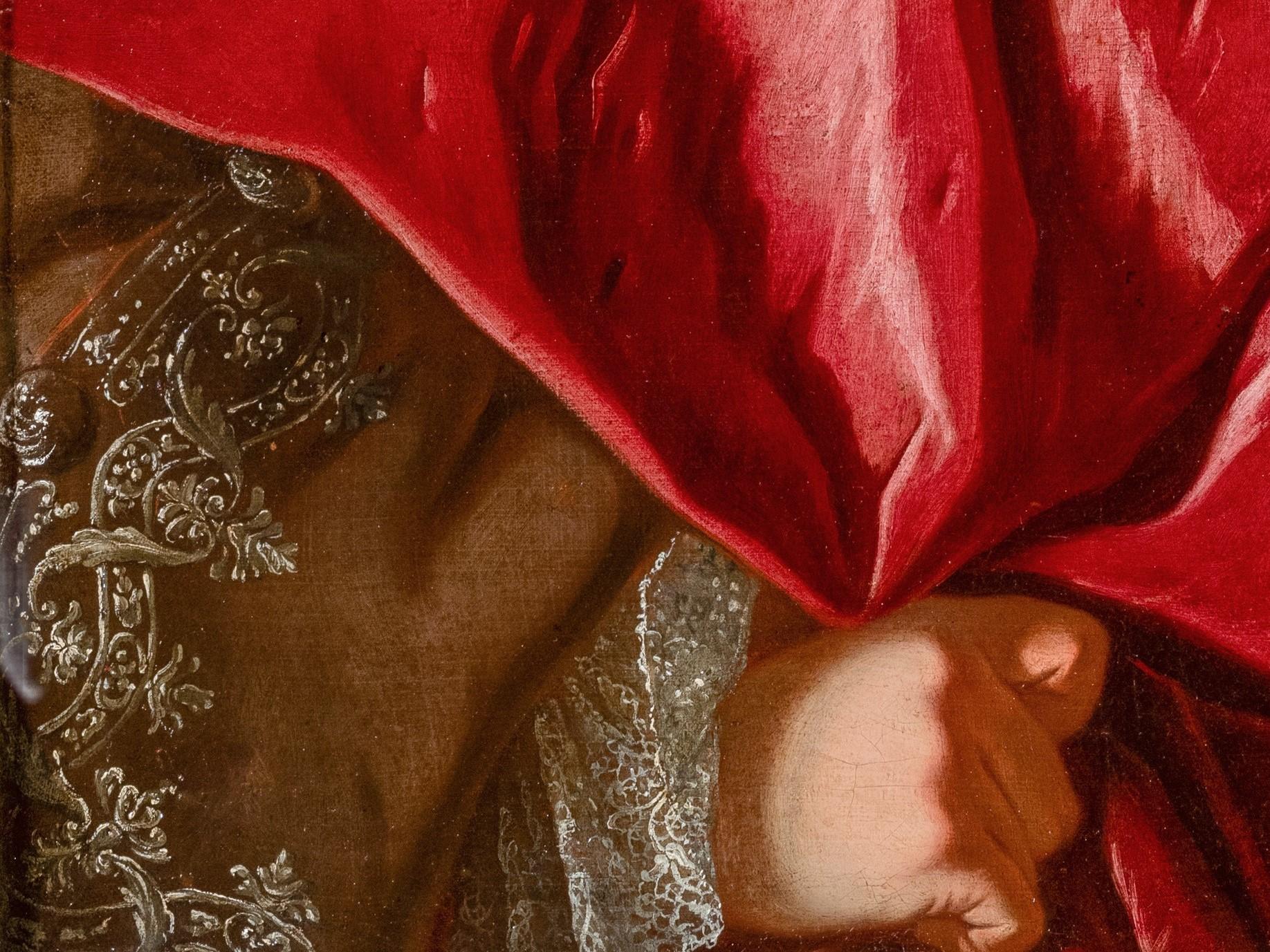 Ritratto di un nobile francese dell'inizio del XVIII secolo di scuola francese 2