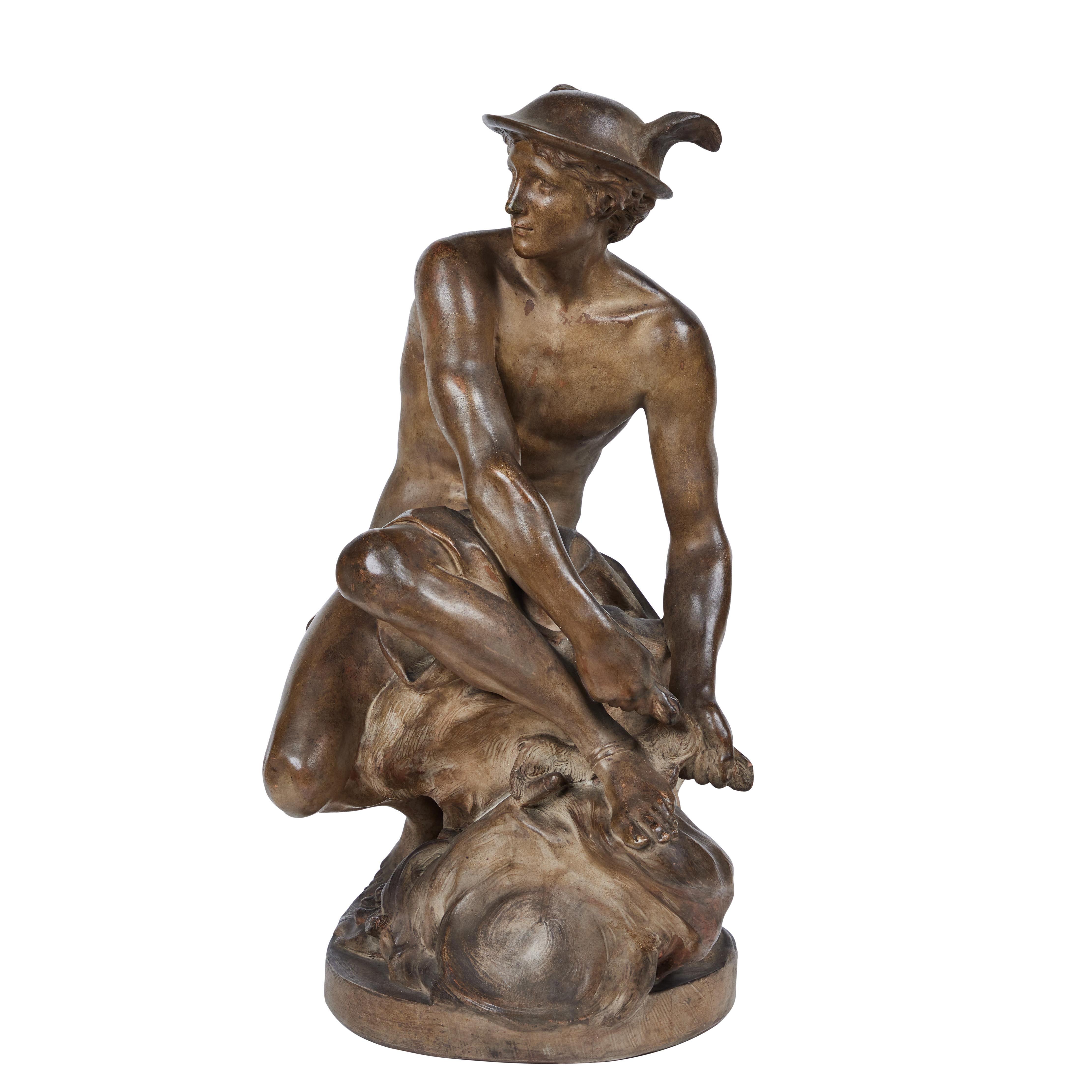 Jean-Baptiste Pigalle Figurative Sculpture - unknown
