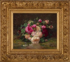 Bouquet of Flowers in the Countryside by Jean-Baptiste Robie