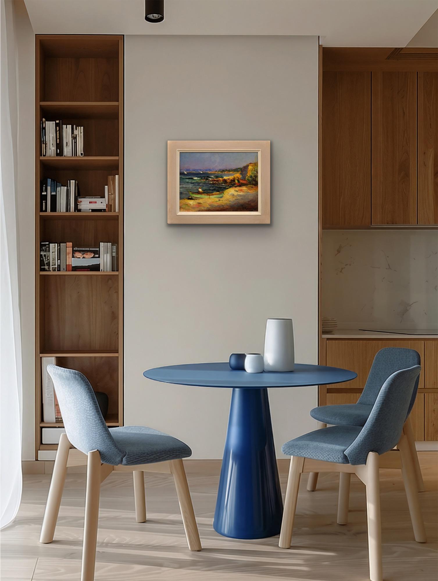 Ölgemälde eines Marseillaiser Künstlers, das das fabelhafte Licht der Provence einfängt im Angebot 6