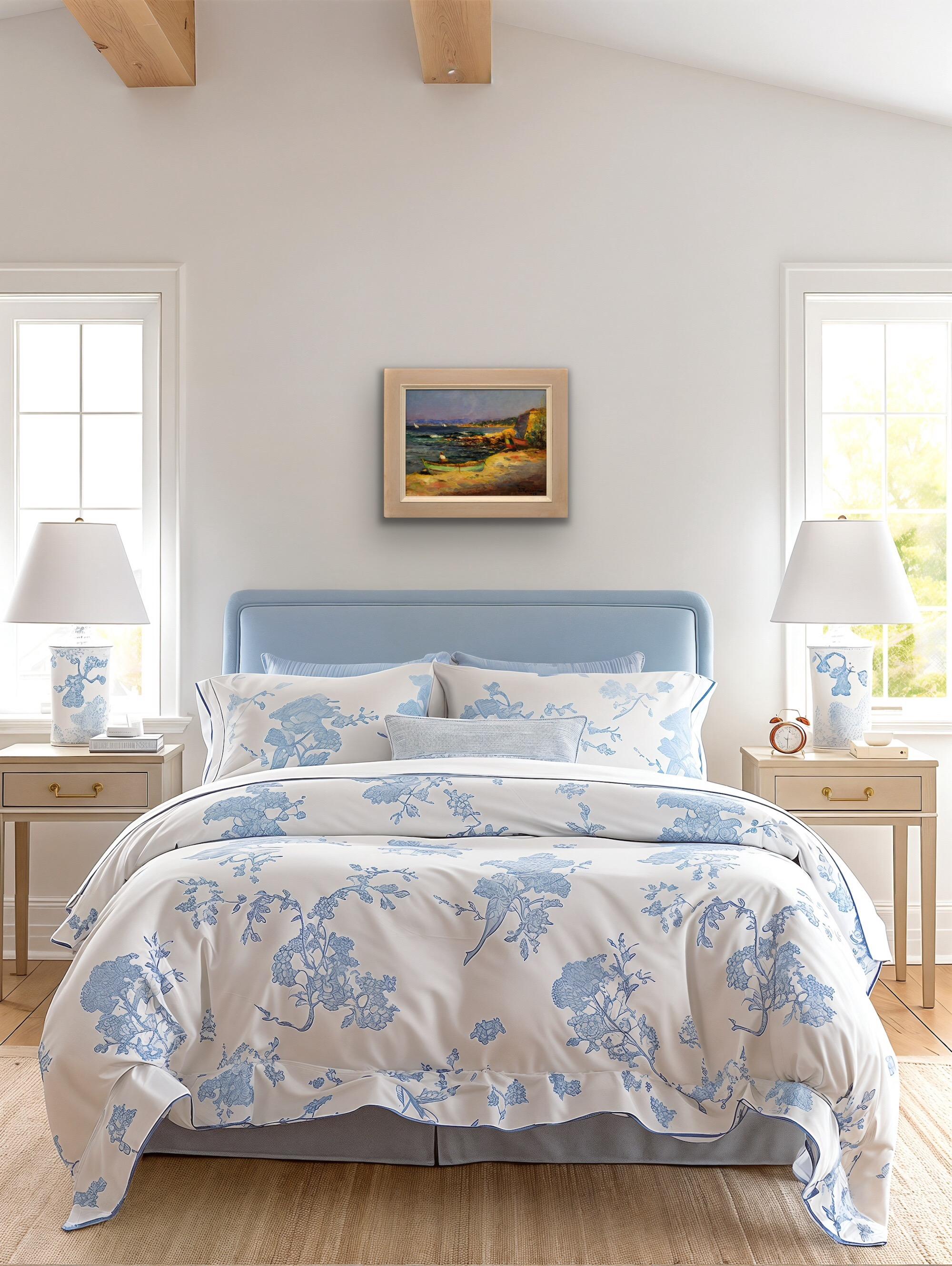 Ölgemälde eines Marseillaiser Künstlers, das das fabelhafte Licht der Provence einfängt im Angebot 7